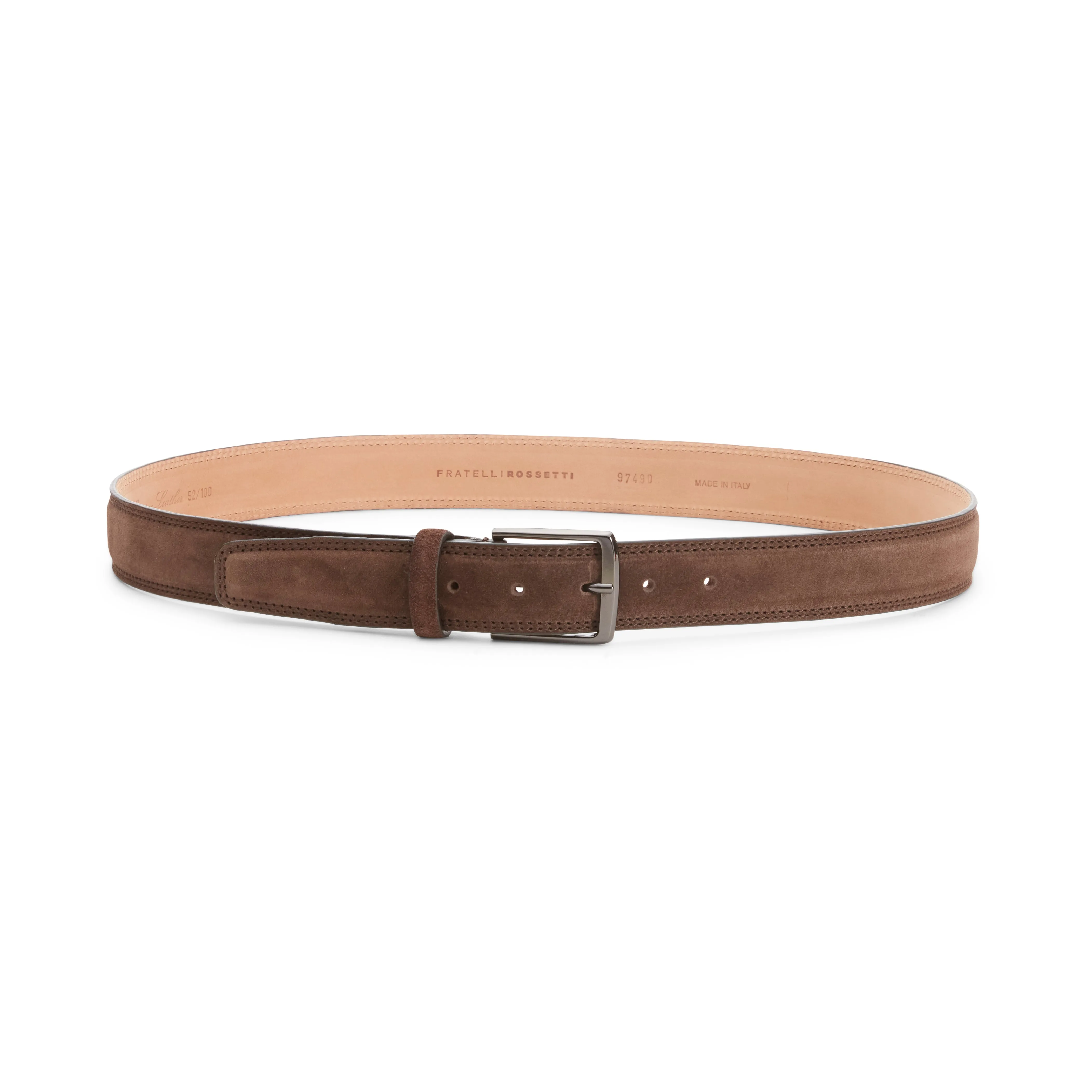 Cintura da uomo in suede sold by Fratelli Rossetti product image thumbnail 3