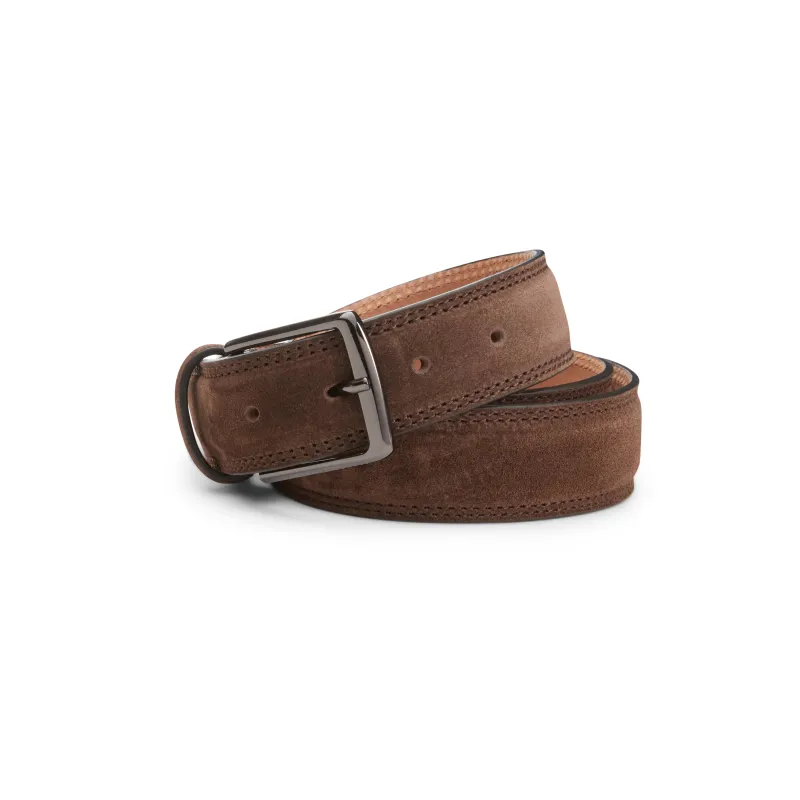 Cintura da uomo in suede made by Fratelli Rossetti