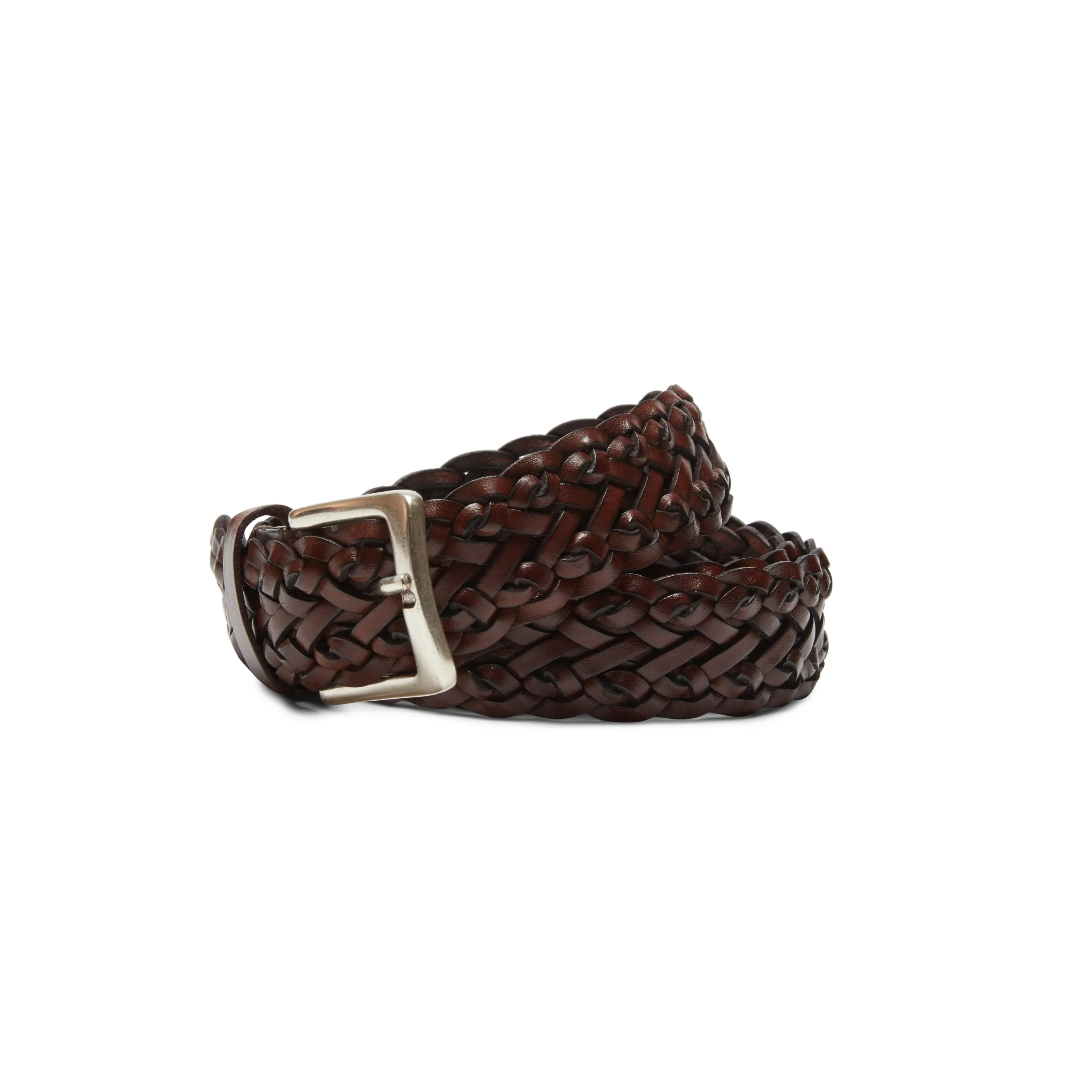 Cintura in pelle intrecciata da uomo sold by Fratelli Rossetti
