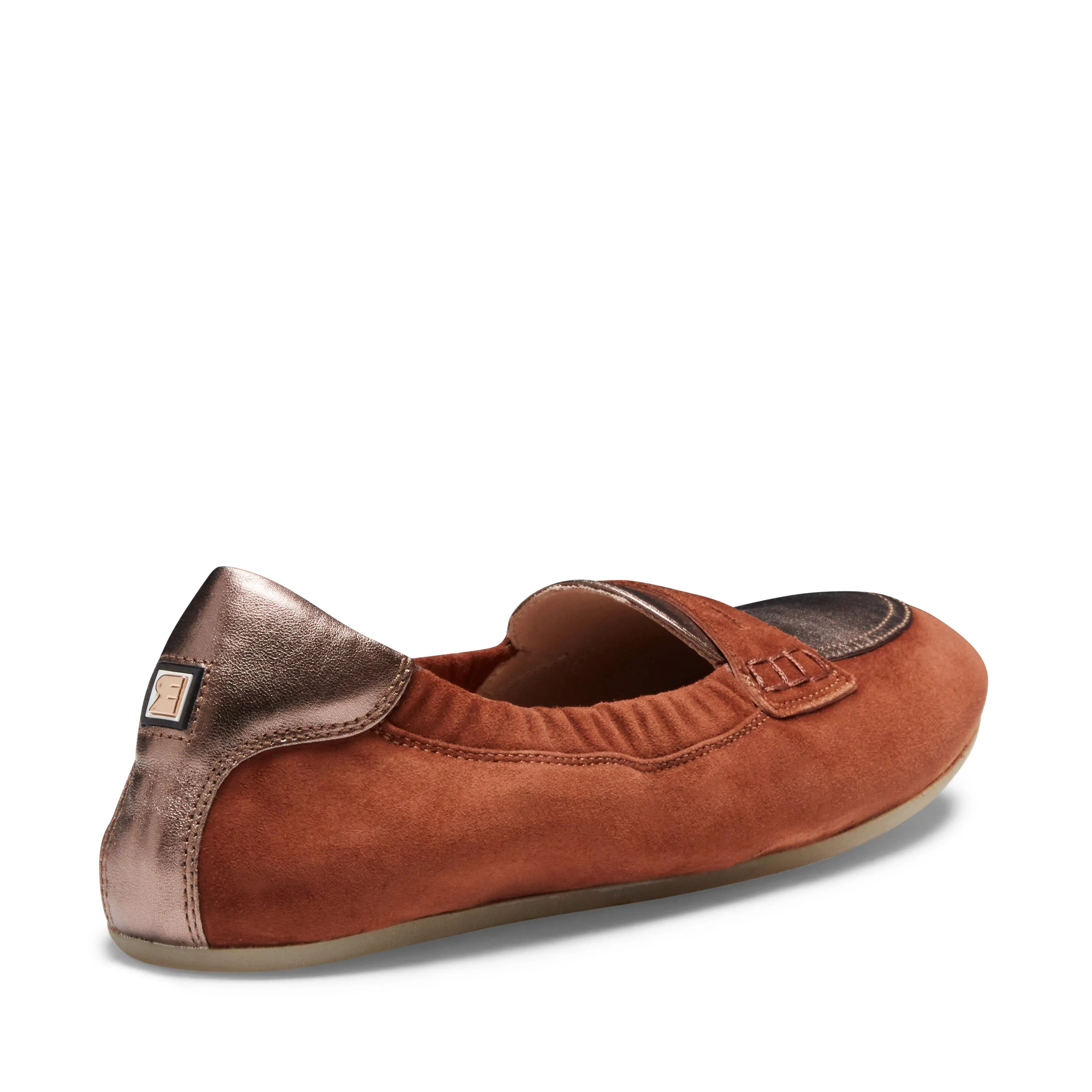 Mocassino slim flat in suede sold by Fratelli Rossetti product image thumbnail 3
