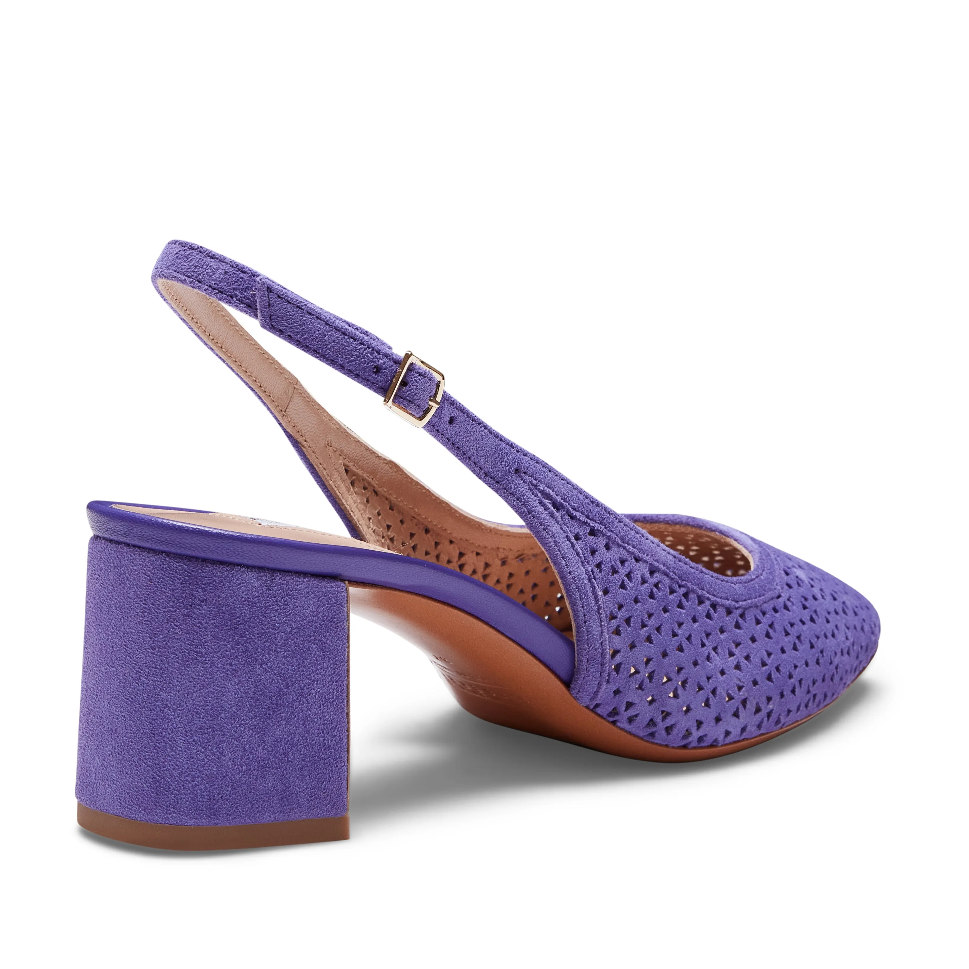 Sandalo sling back in suede sold by Fratelli Rossetti product image thumbnail 3