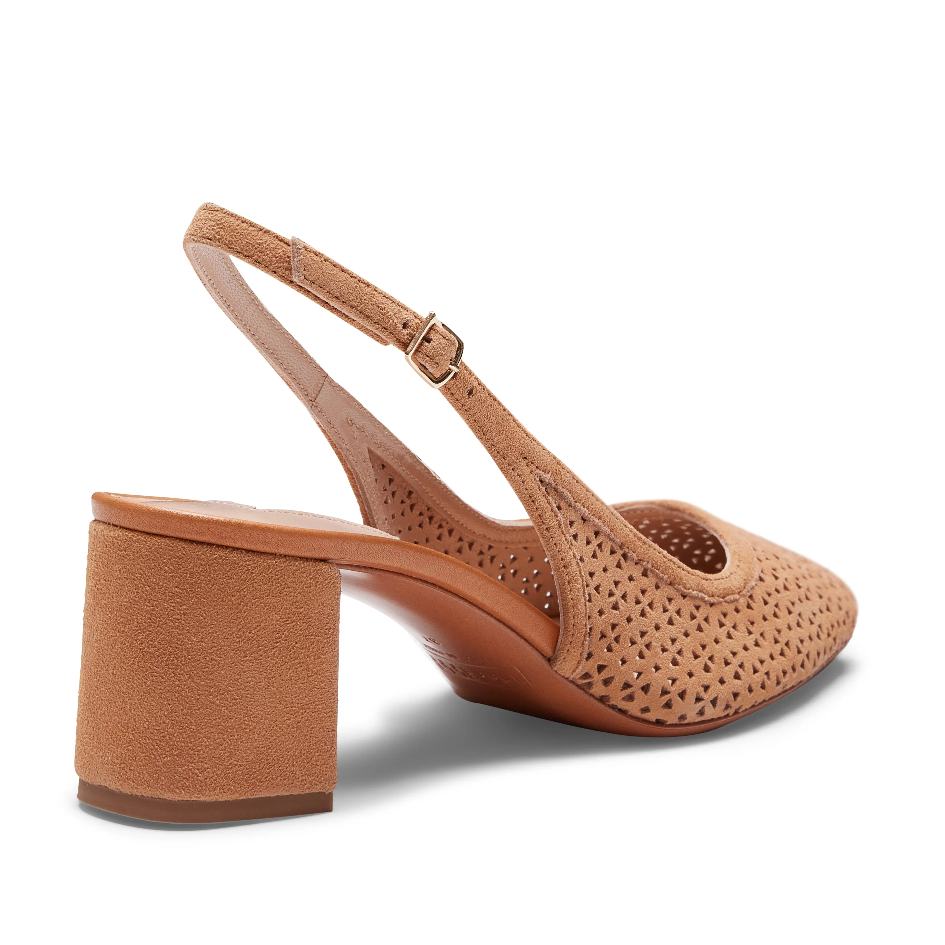 Sandalo sling back in suede sold by Fratelli Rossetti product image thumbnail 3