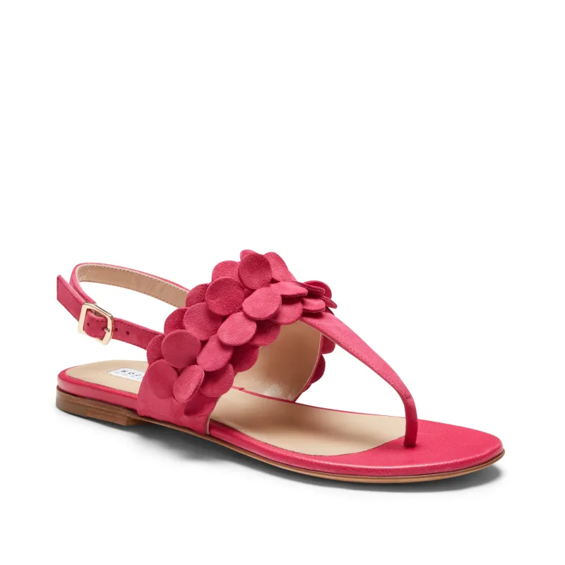 Sandalo in suede made by Fratelli Rossetti