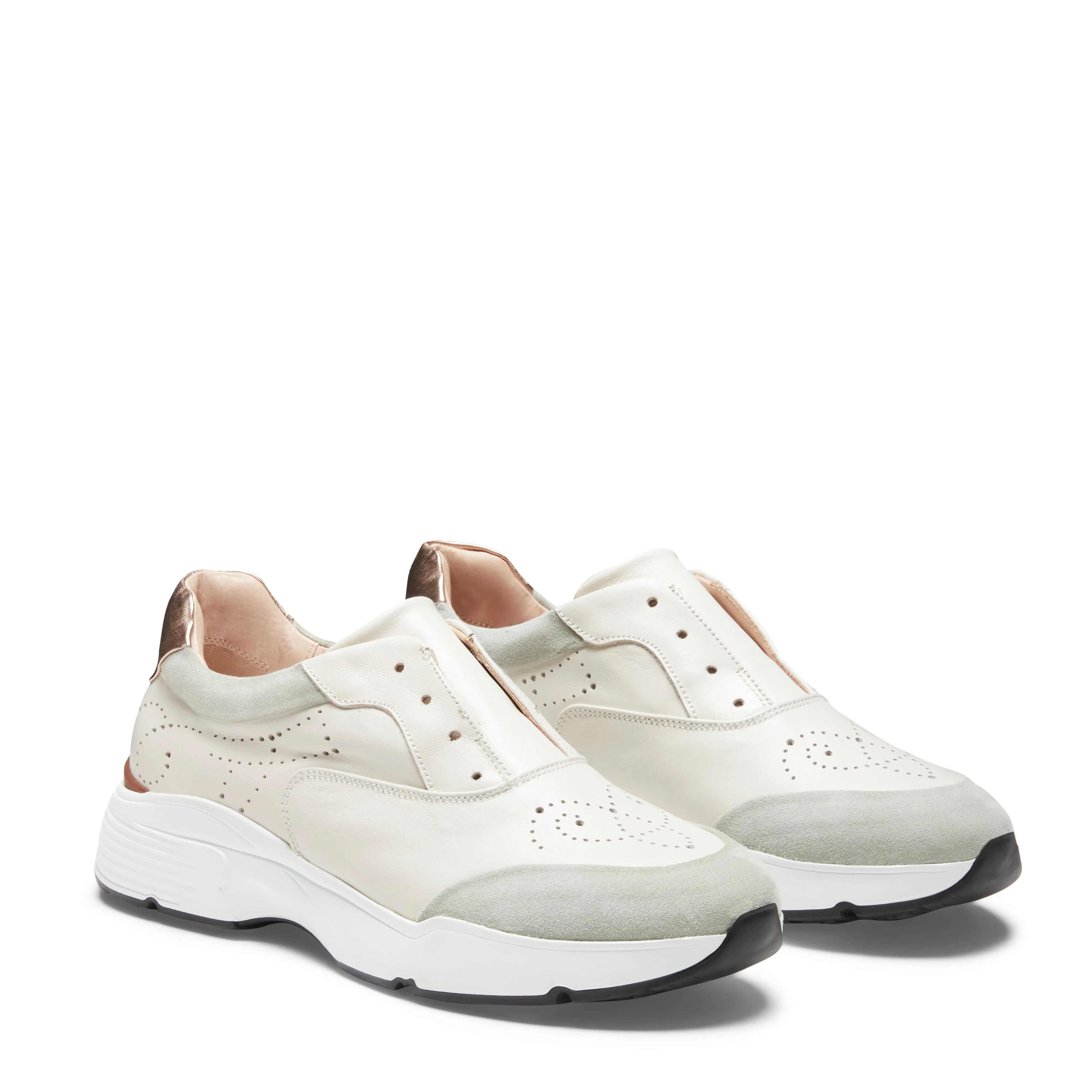 Sneaker in pelle e suede sold by Fratelli Rossetti product image thumbnail 2