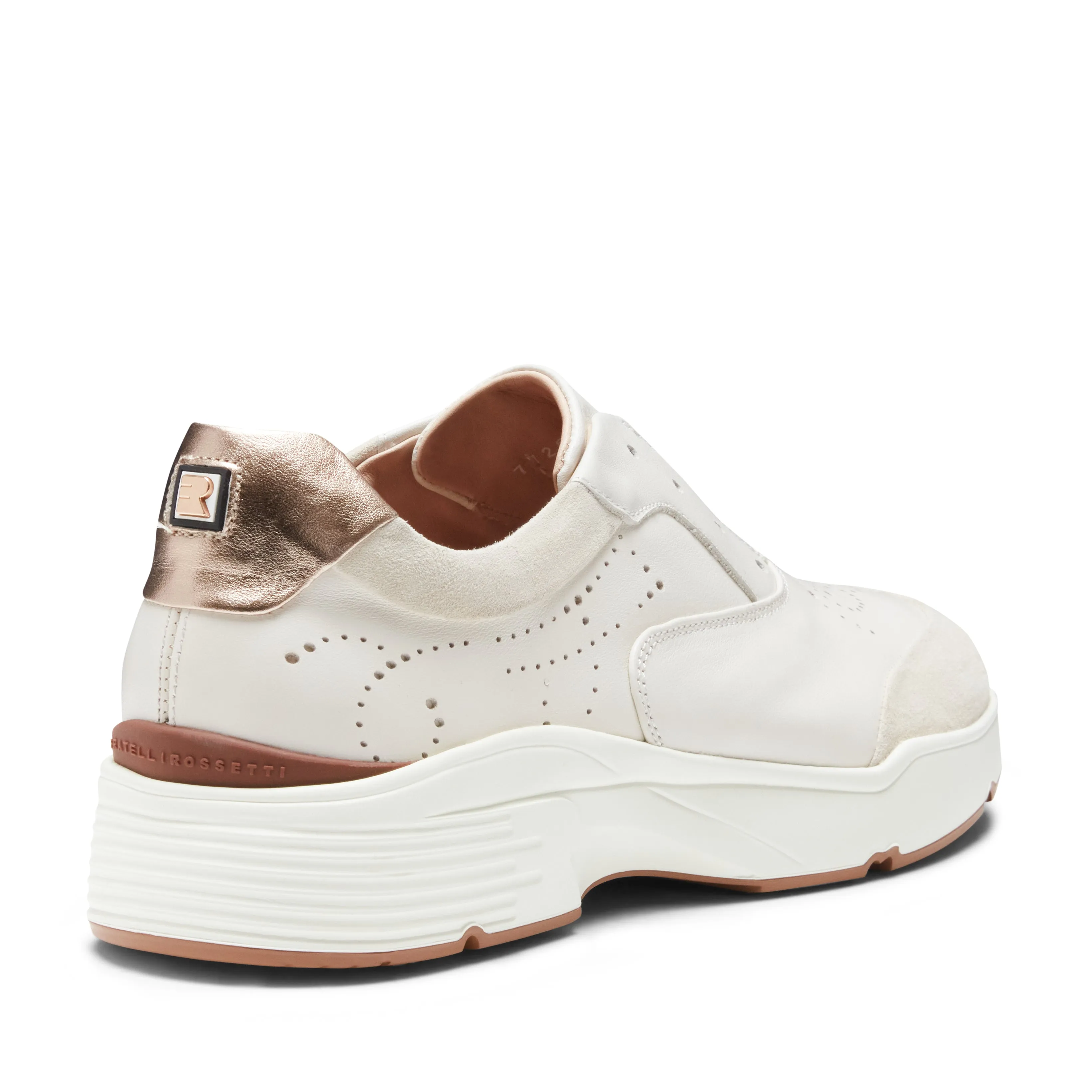 Sneaker in pelle e suede sold by Fratelli Rossetti product image thumbnail 3