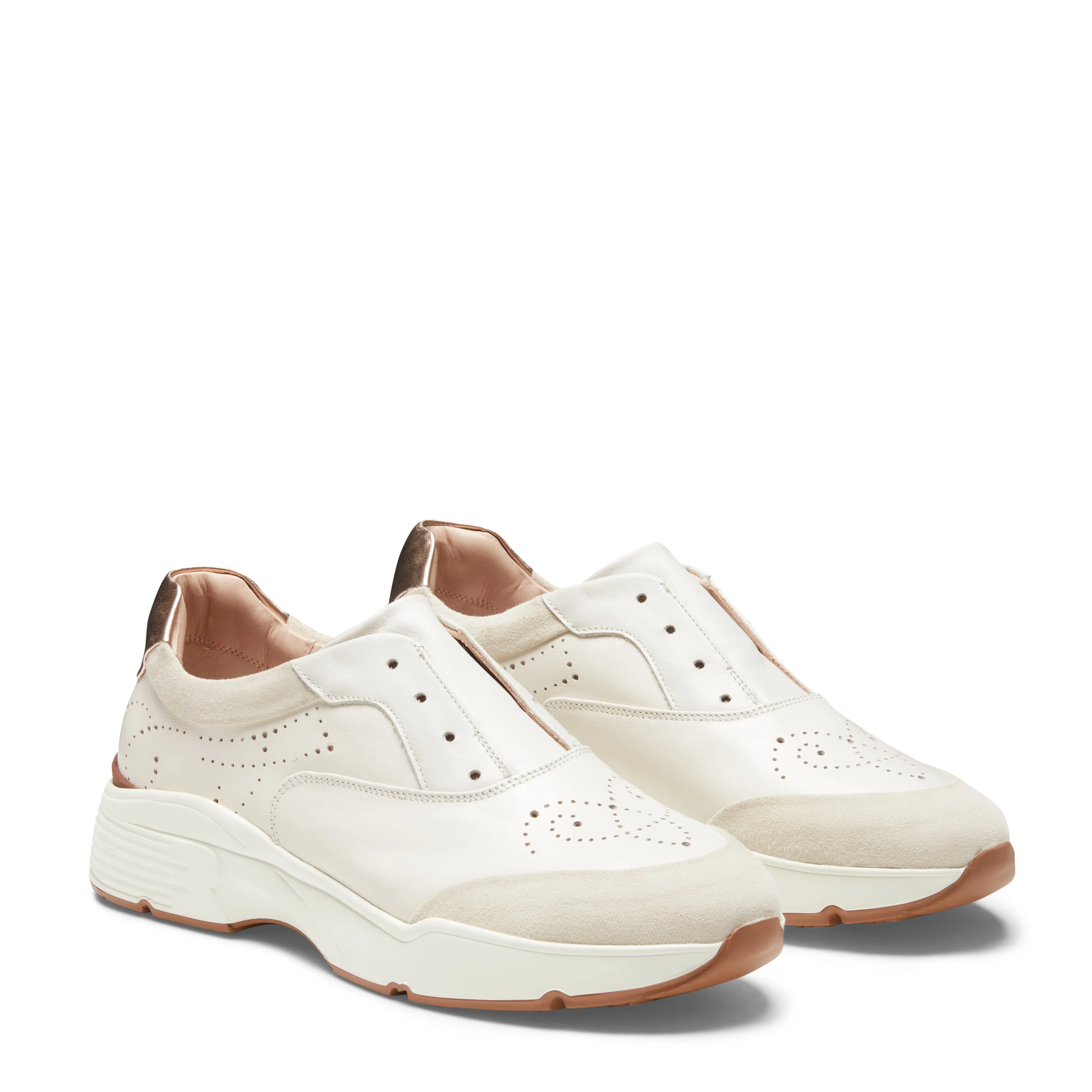 Sneaker in pelle e suede sold by Fratelli Rossetti product image thumbnail 2