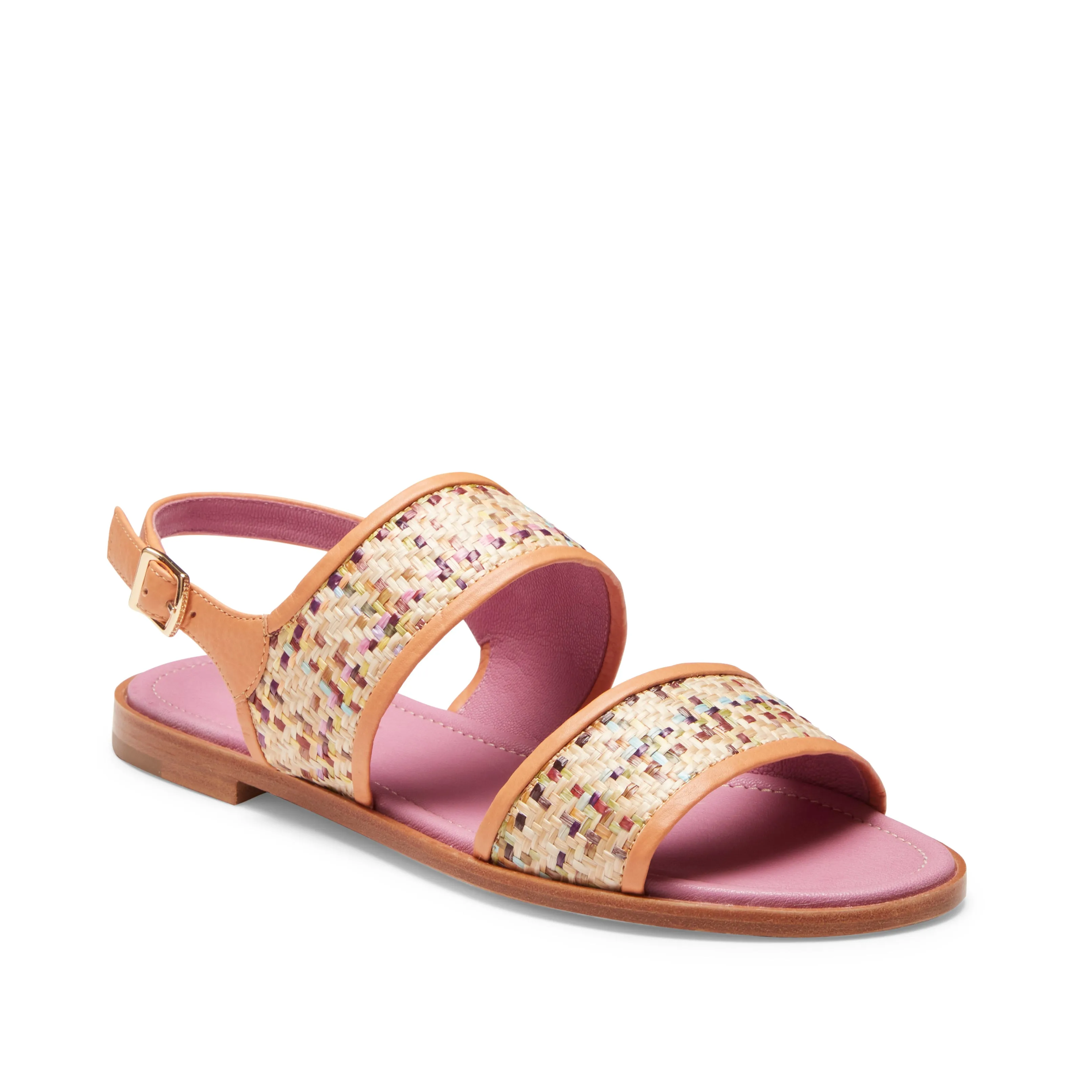 Sandalo flat in tessuto sold by Fratelli Rossetti