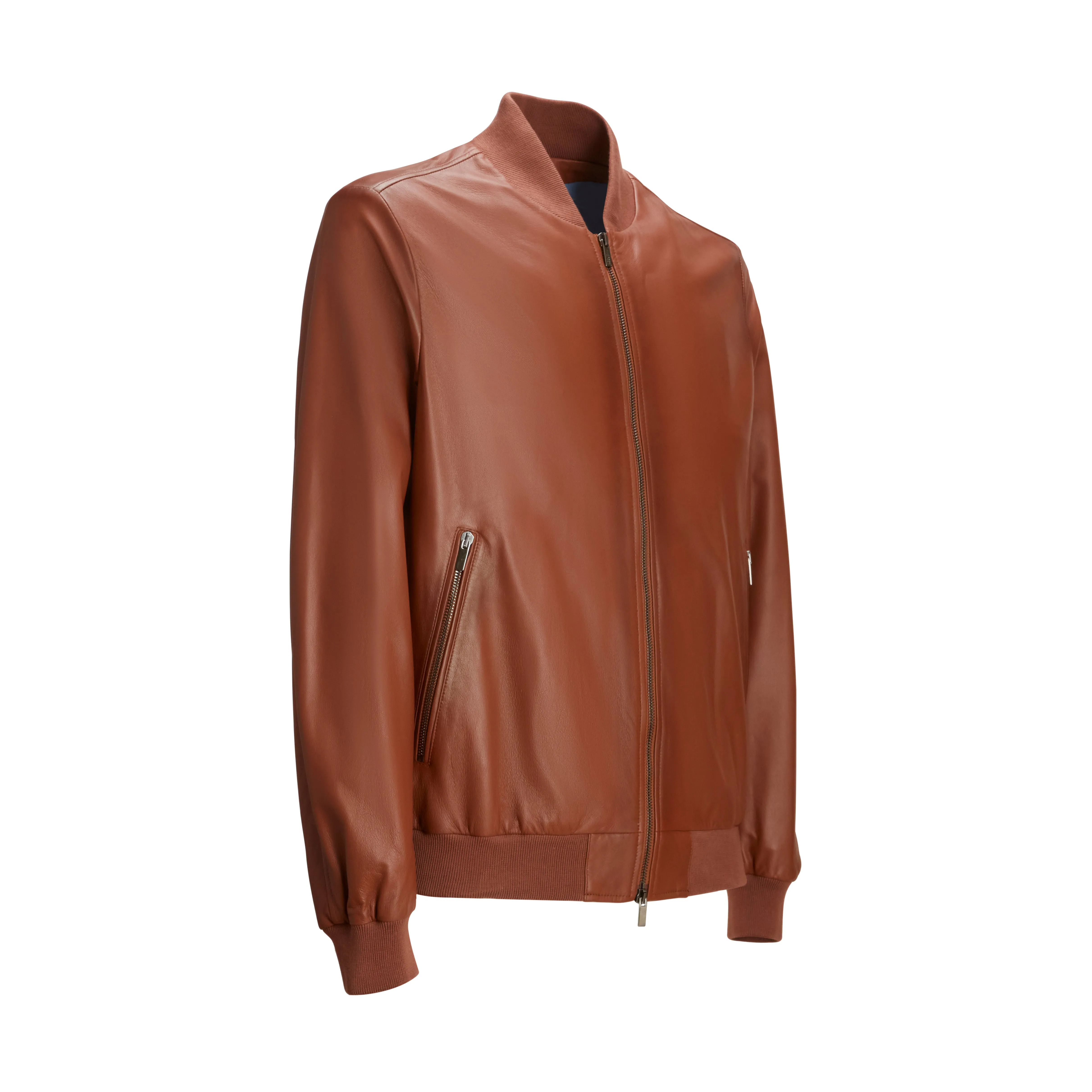 Bomber in pelle da uomo sold by Fratelli Rossetti product image thumbnail 2