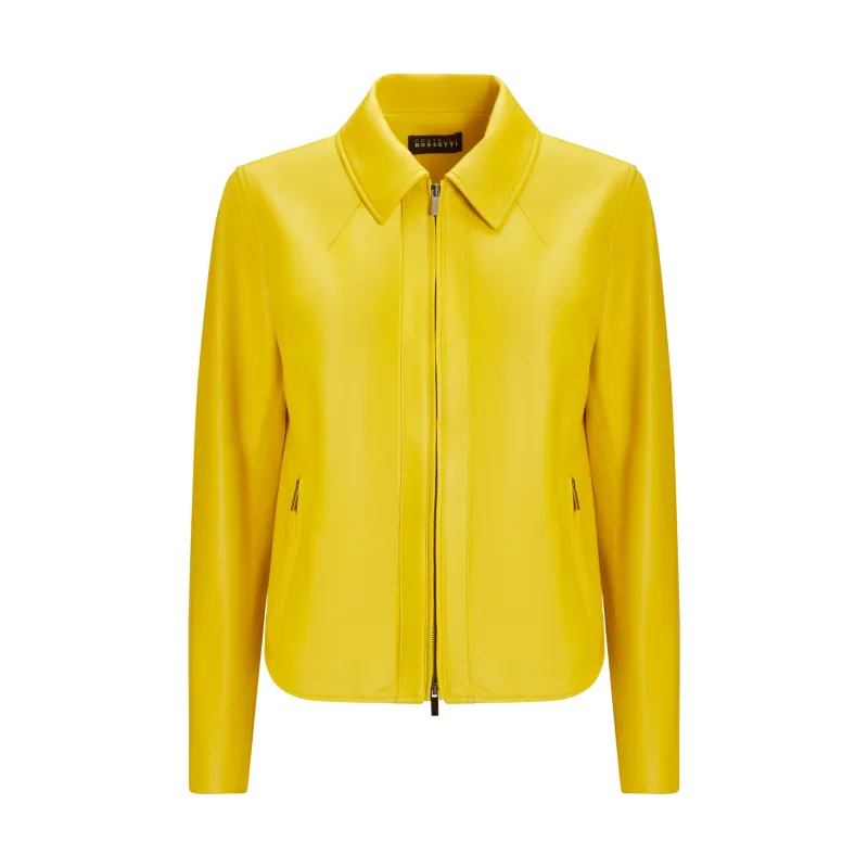 Giacca in pelle da donna made by Fratelli Rossetti