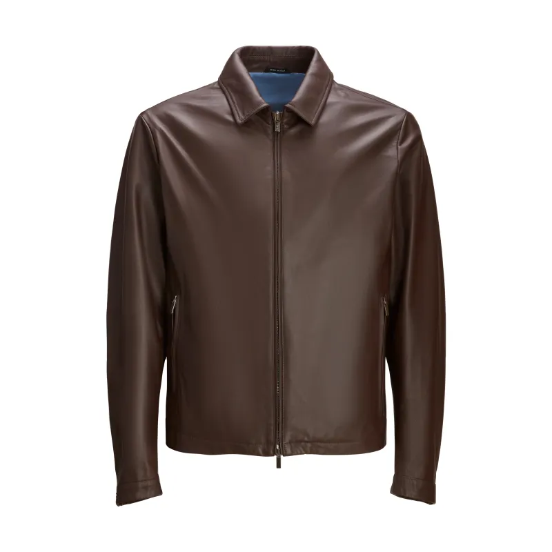 Giubbino in pelle da uomo made by Fratelli Rossetti