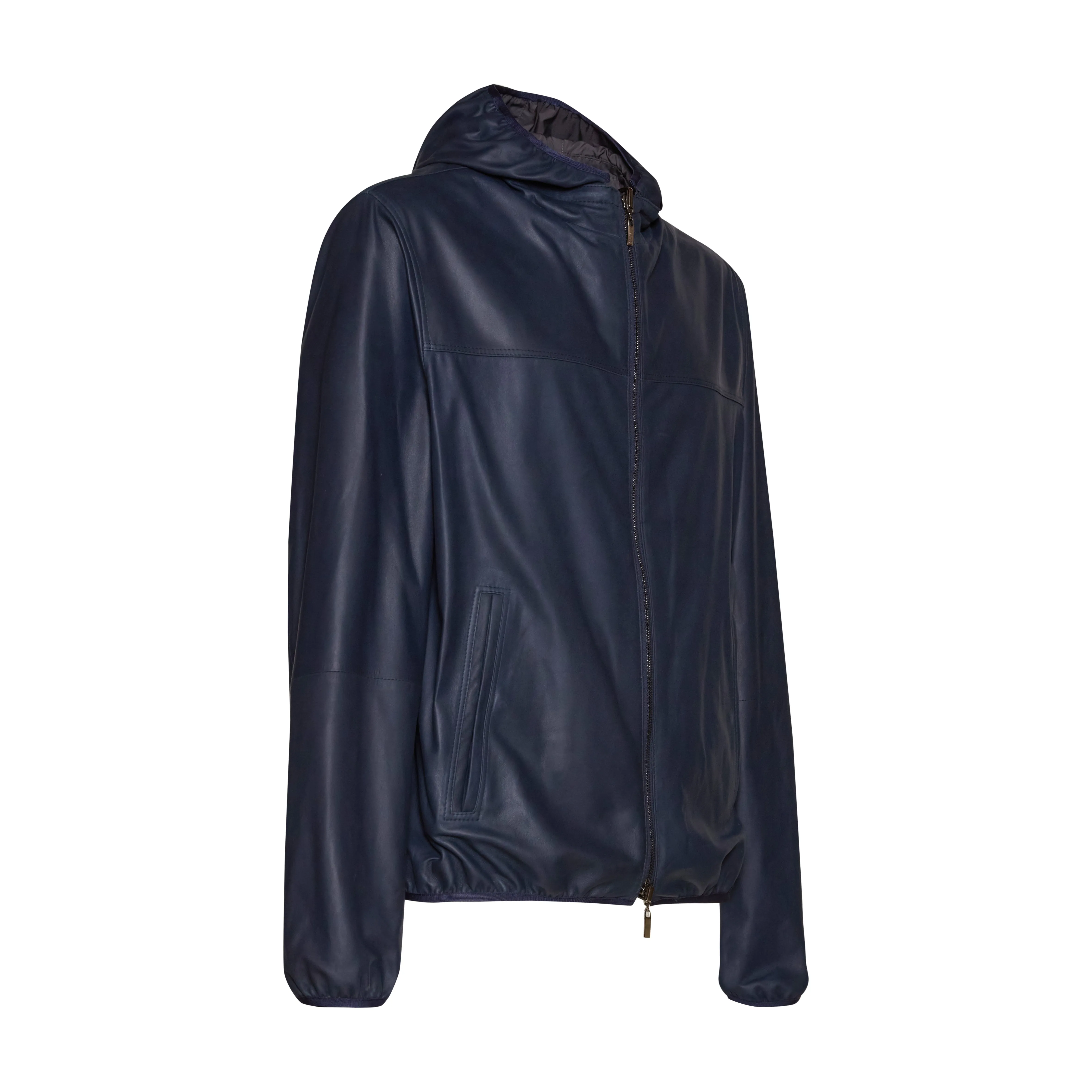 Giubbino reversibile in pelle da uomo sold by Fratelli Rossetti product image thumbnail 2