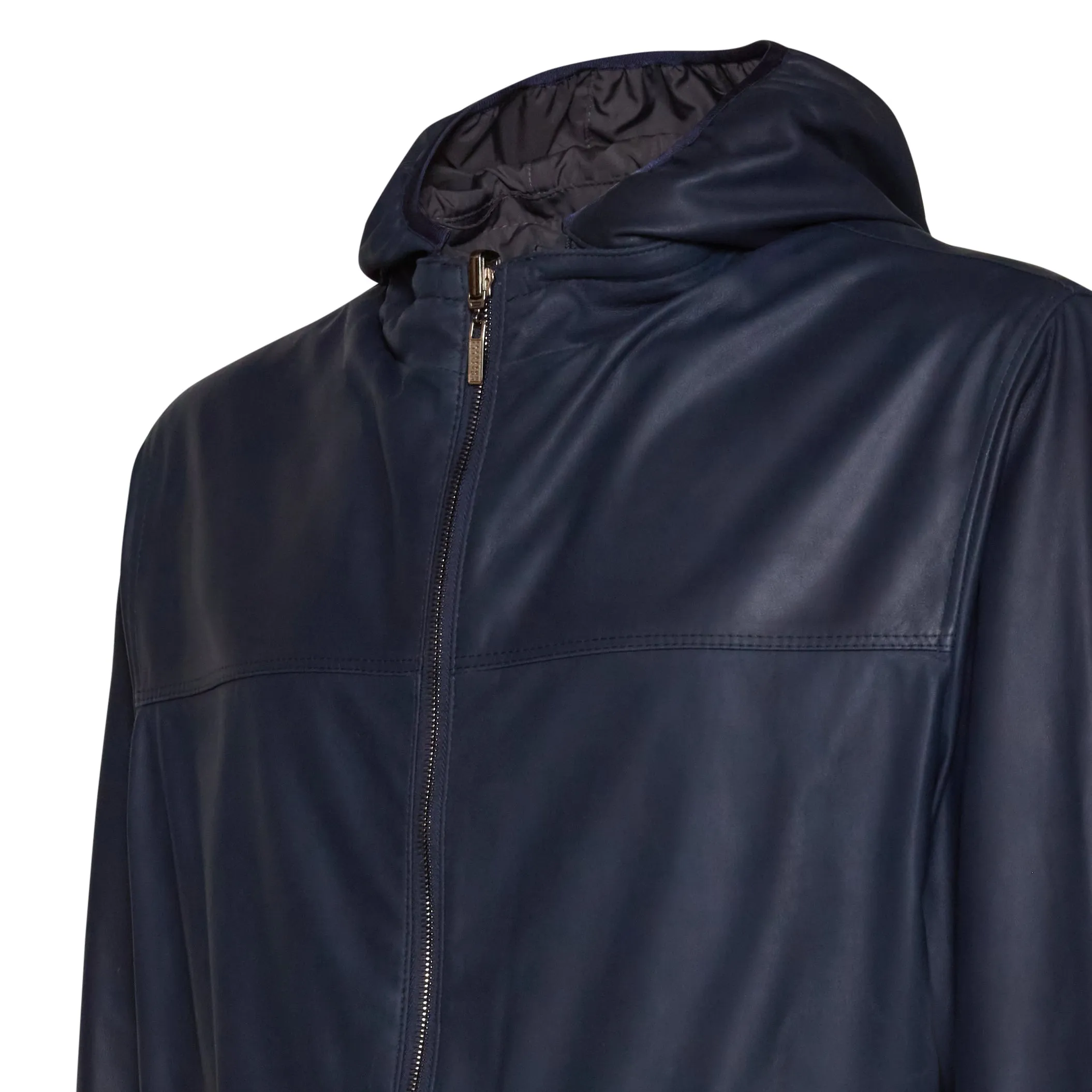 Giubbino reversibile in pelle da uomo sold by Fratelli Rossetti product image thumbnail 4