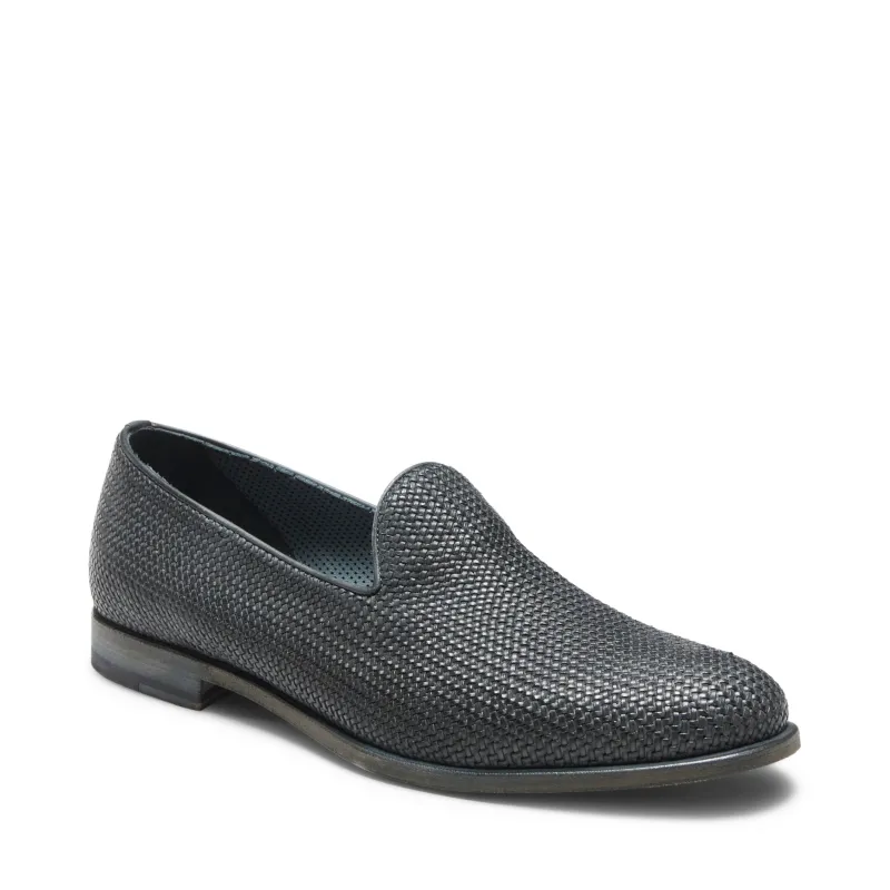 Slipper in pelle intrecciata da uomo made by Fratelli Rossetti