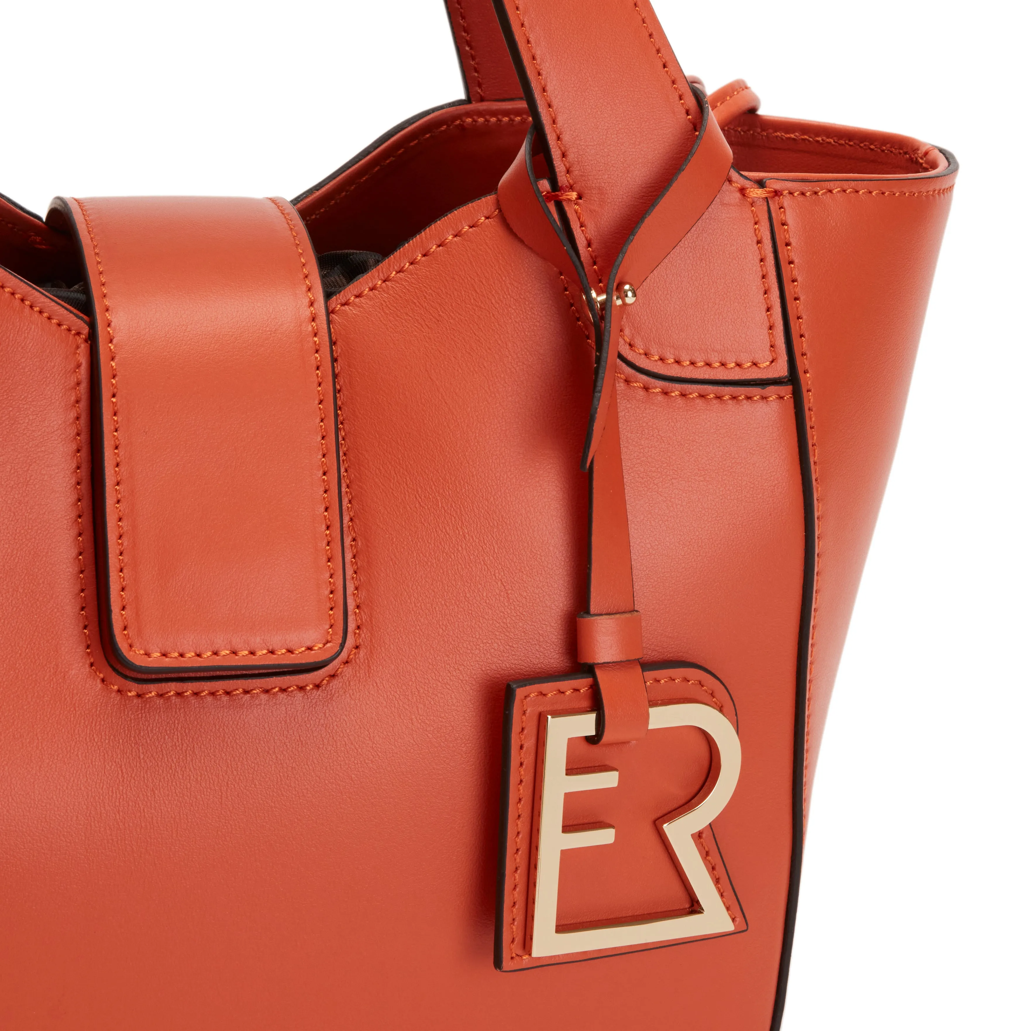 Lisetta Tote bag small size in pelle sold by Fratelli Rossetti product image thumbnail 4