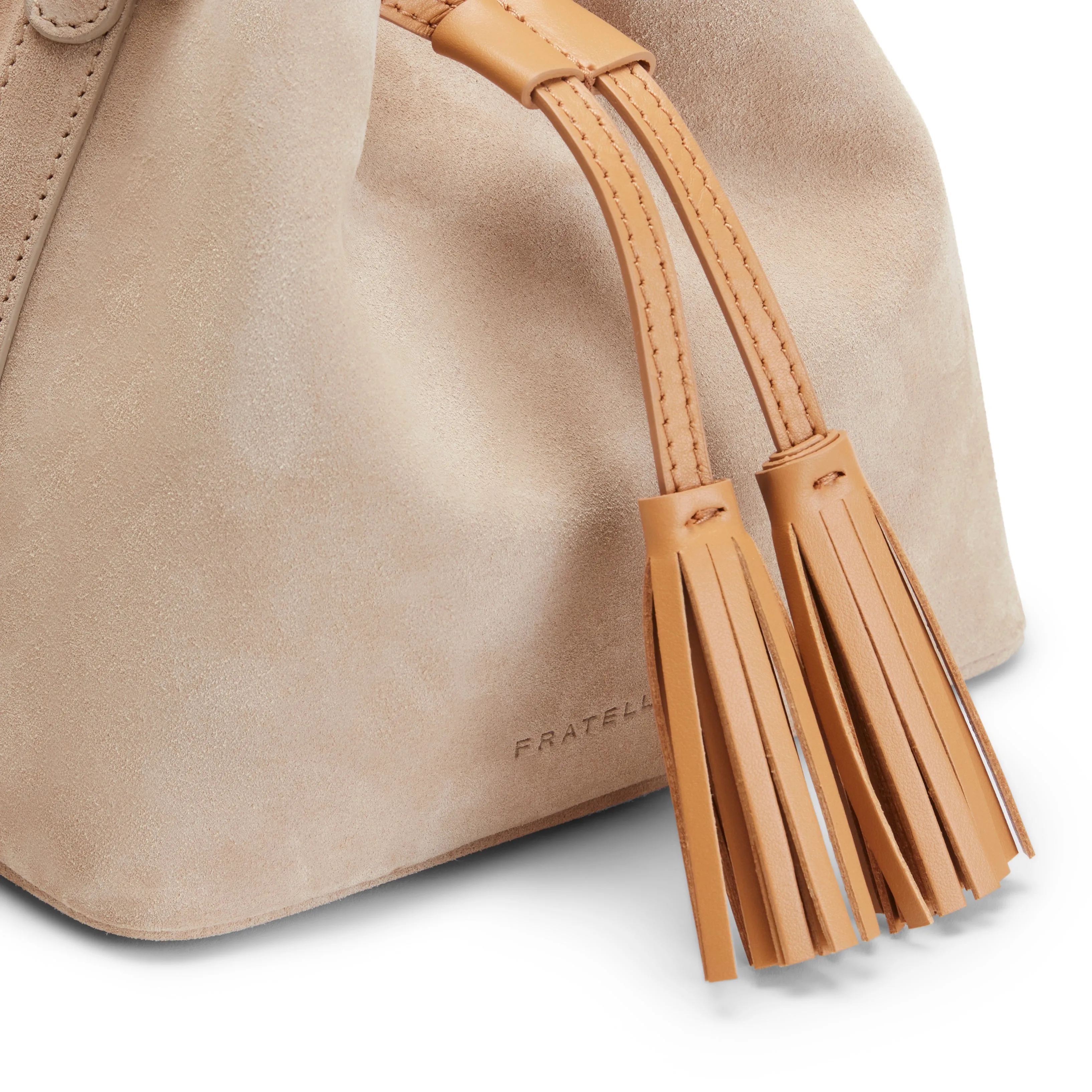 Bucket Bag in suede sold by Fratelli Rossetti product image thumbnail 3