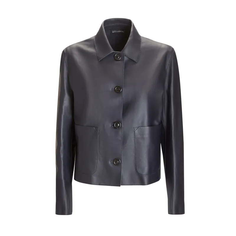 Giubbino in pelle da donna made by Fratelli Rossetti