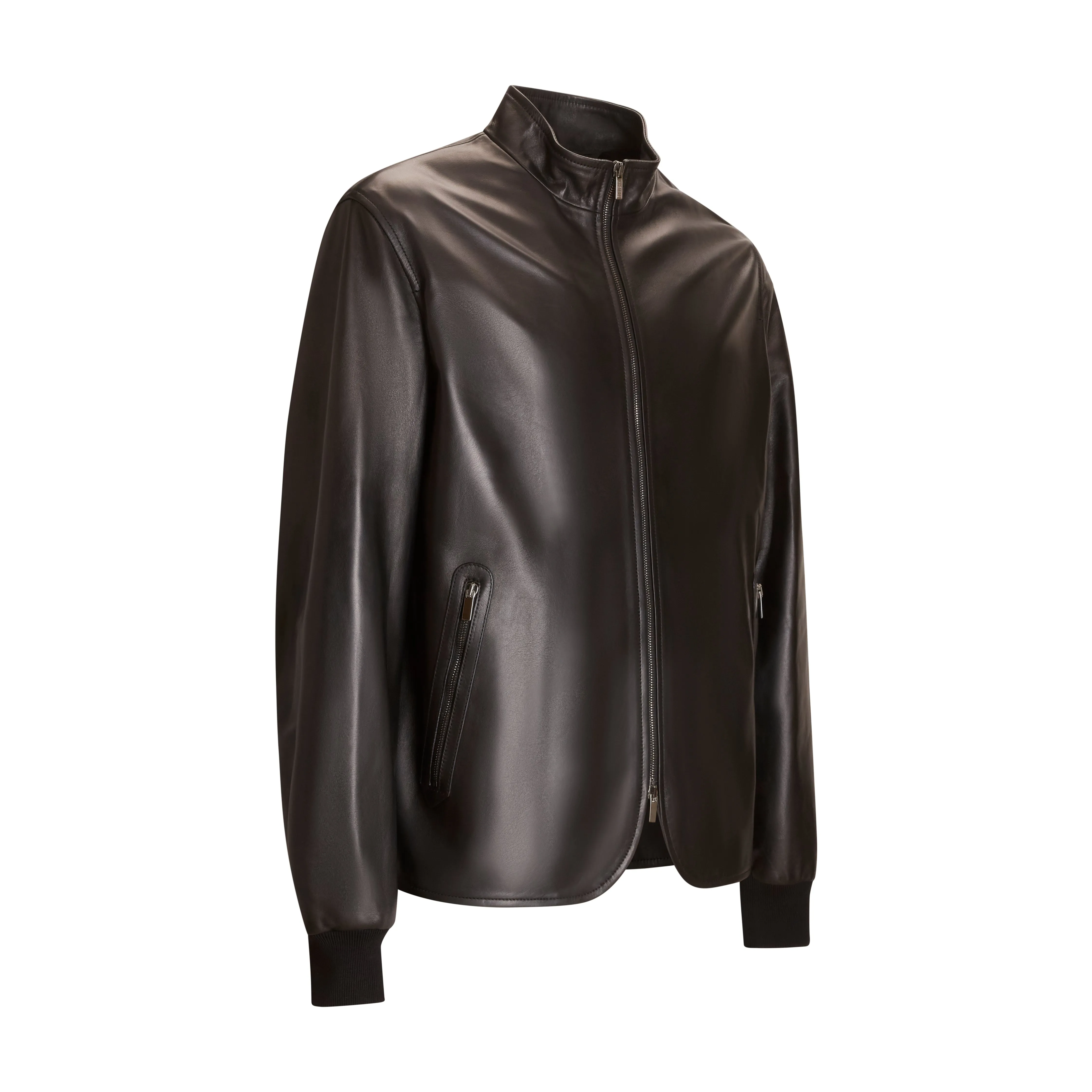 Giubbino in pelle da uomo sold by Fratelli Rossetti product image thumbnail 2