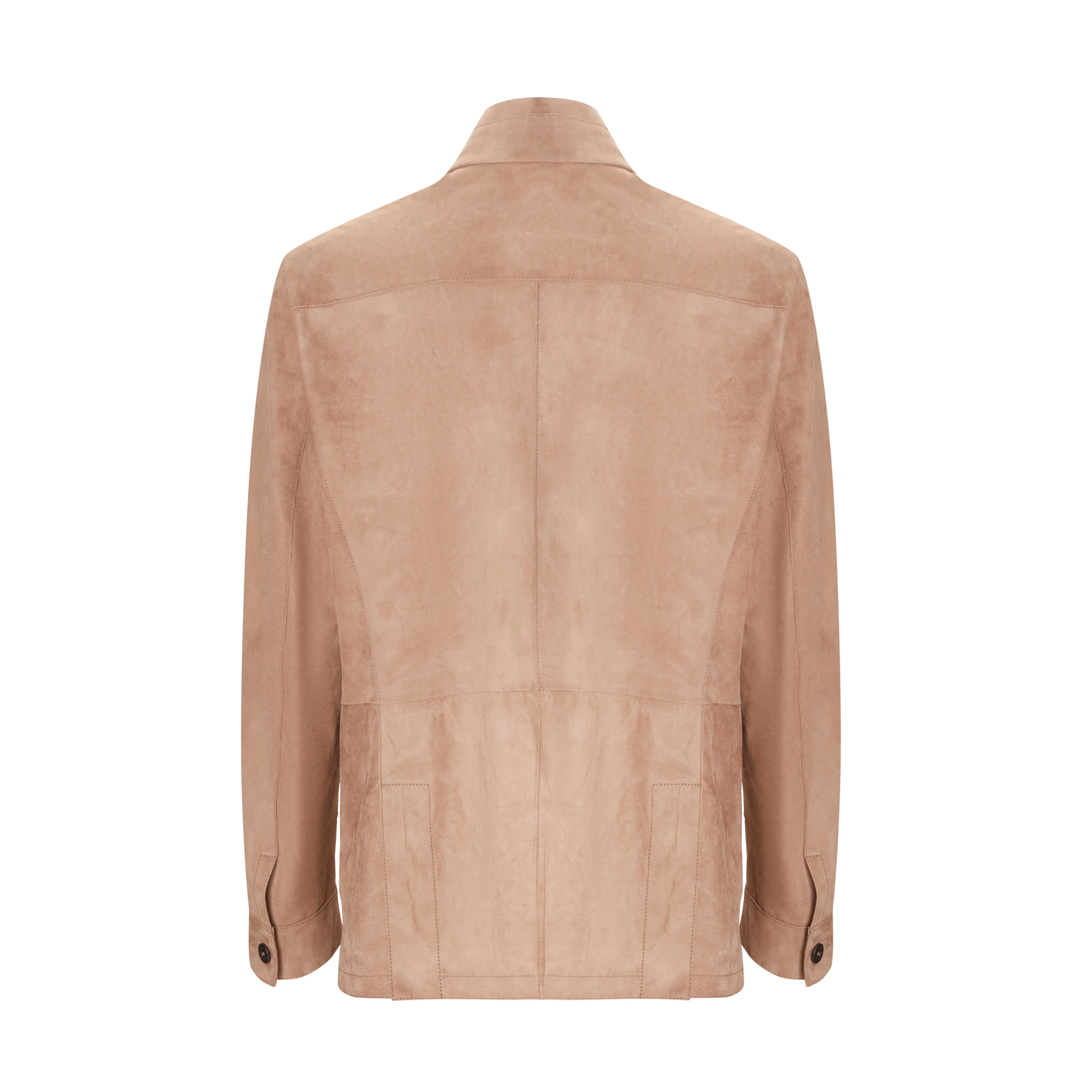 Sahariana in suede da uomo sold by Fratelli Rossetti product image thumbnail 3