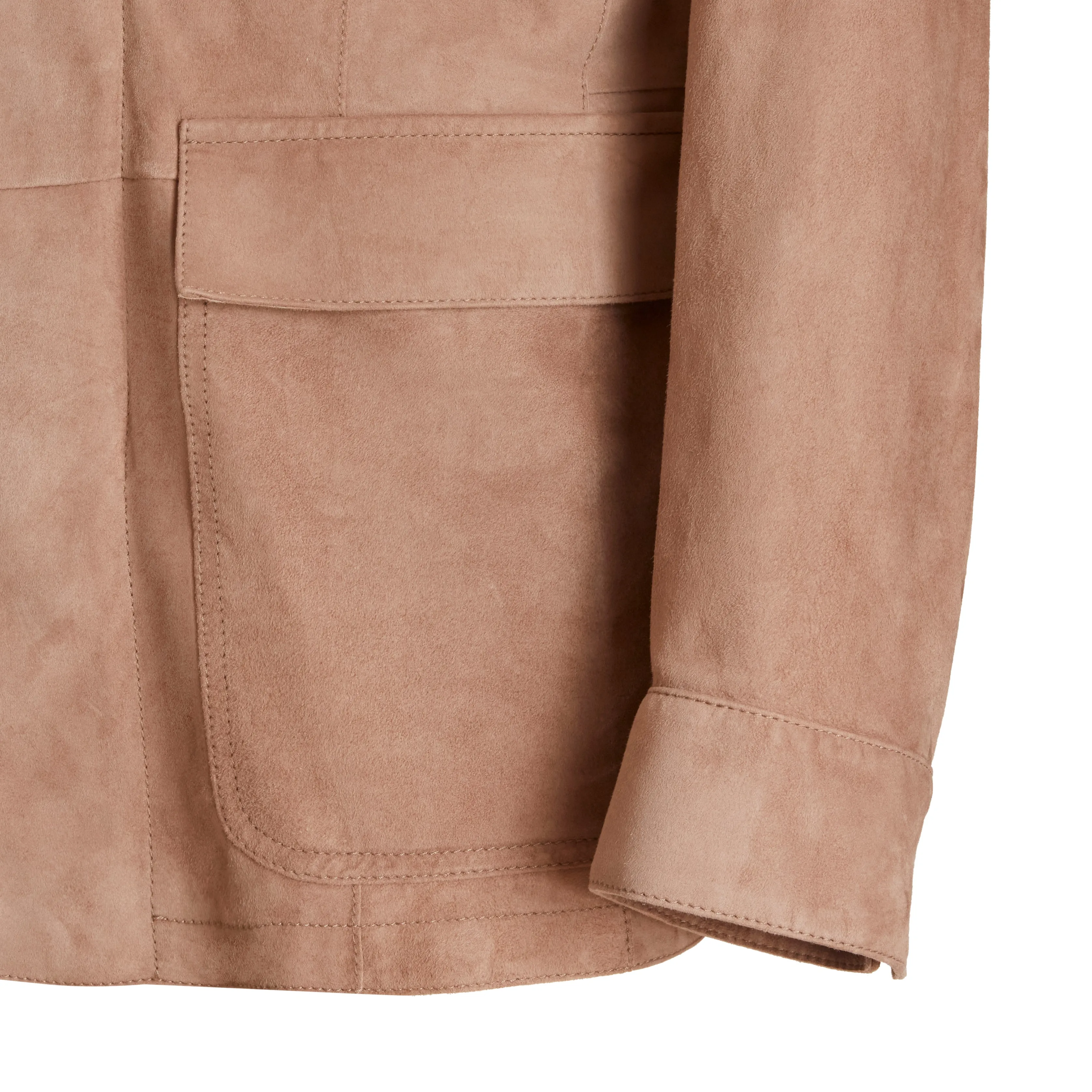 Sahariana in suede da uomo sold by Fratelli Rossetti product image thumbnail 5