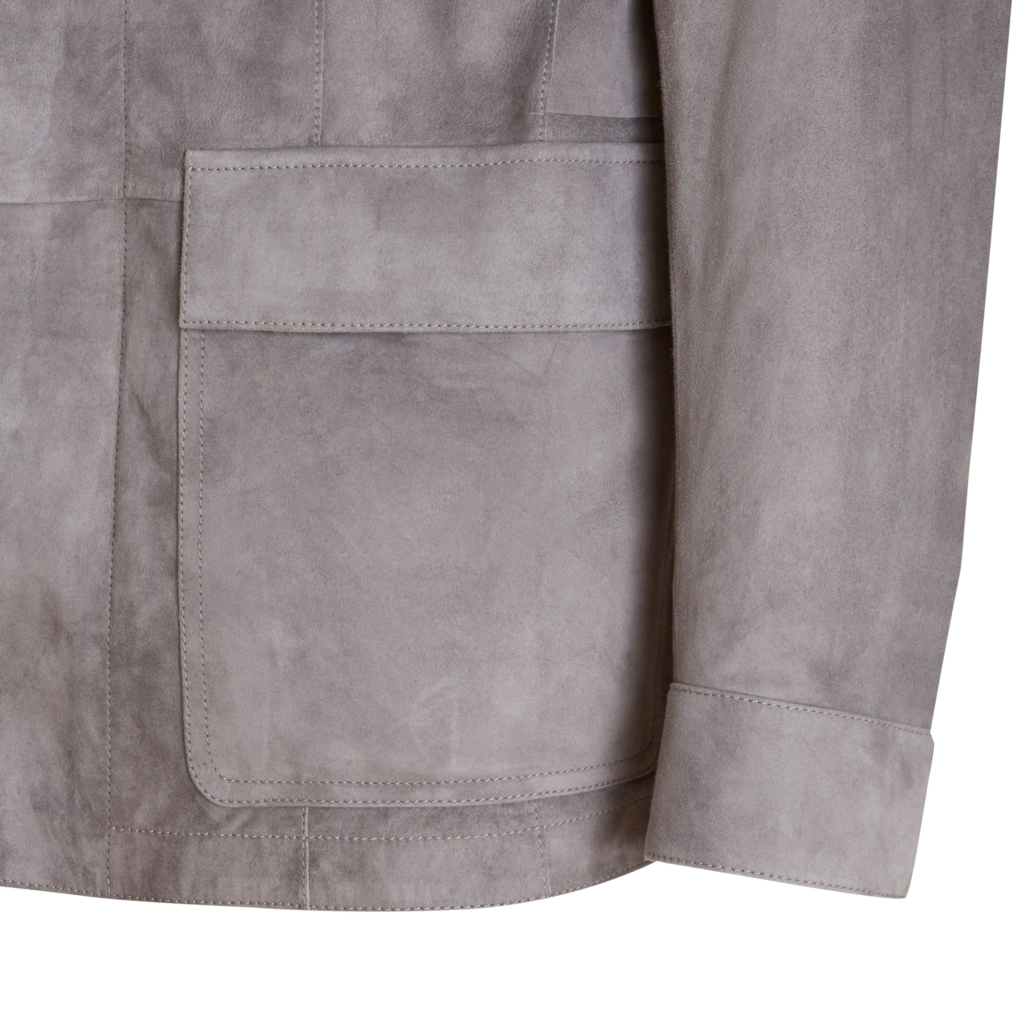 Sahariana in suede da uomo sold by Fratelli Rossetti product image thumbnail 5