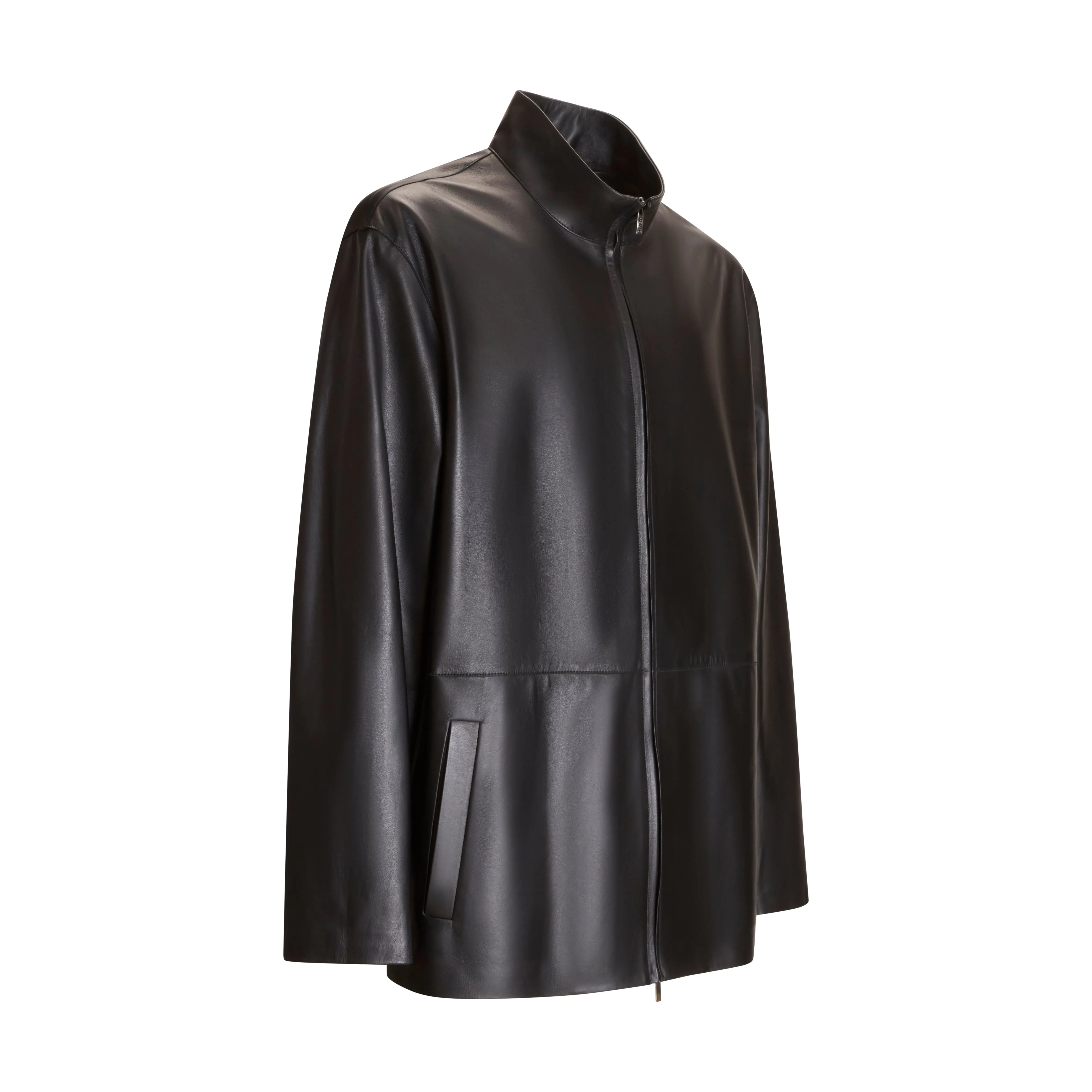 Caban in pelle da uomo sold by Fratelli Rossetti product image thumbnail 2