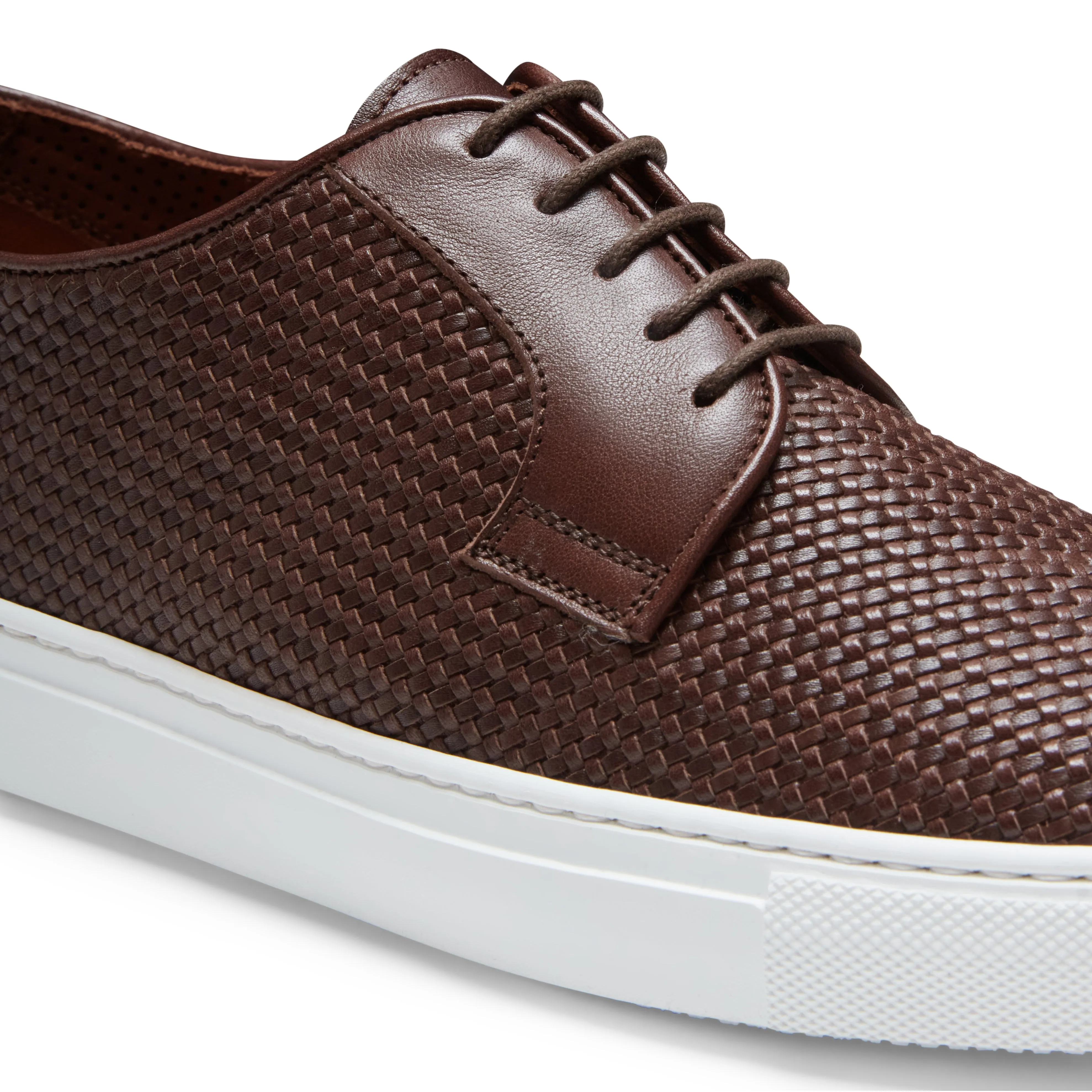 Sneaker in pelle intrecciata sold by Fratelli Rossetti product image thumbnail 5