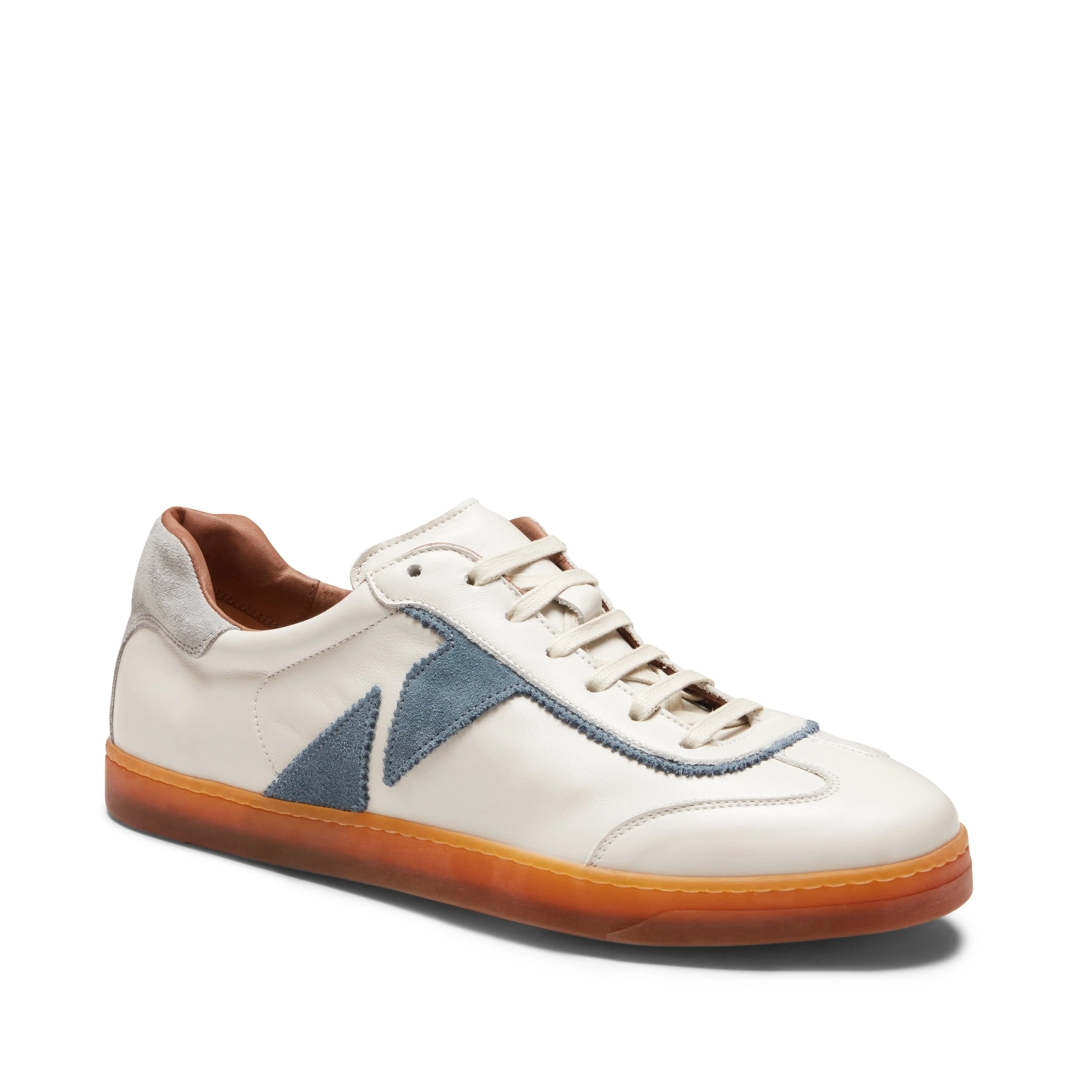 Sneaker in pelle e suede da uomo sold by Fratelli Rossetti