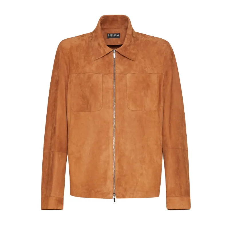 Giubbino in suede da uomo made by Fratelli Rossetti