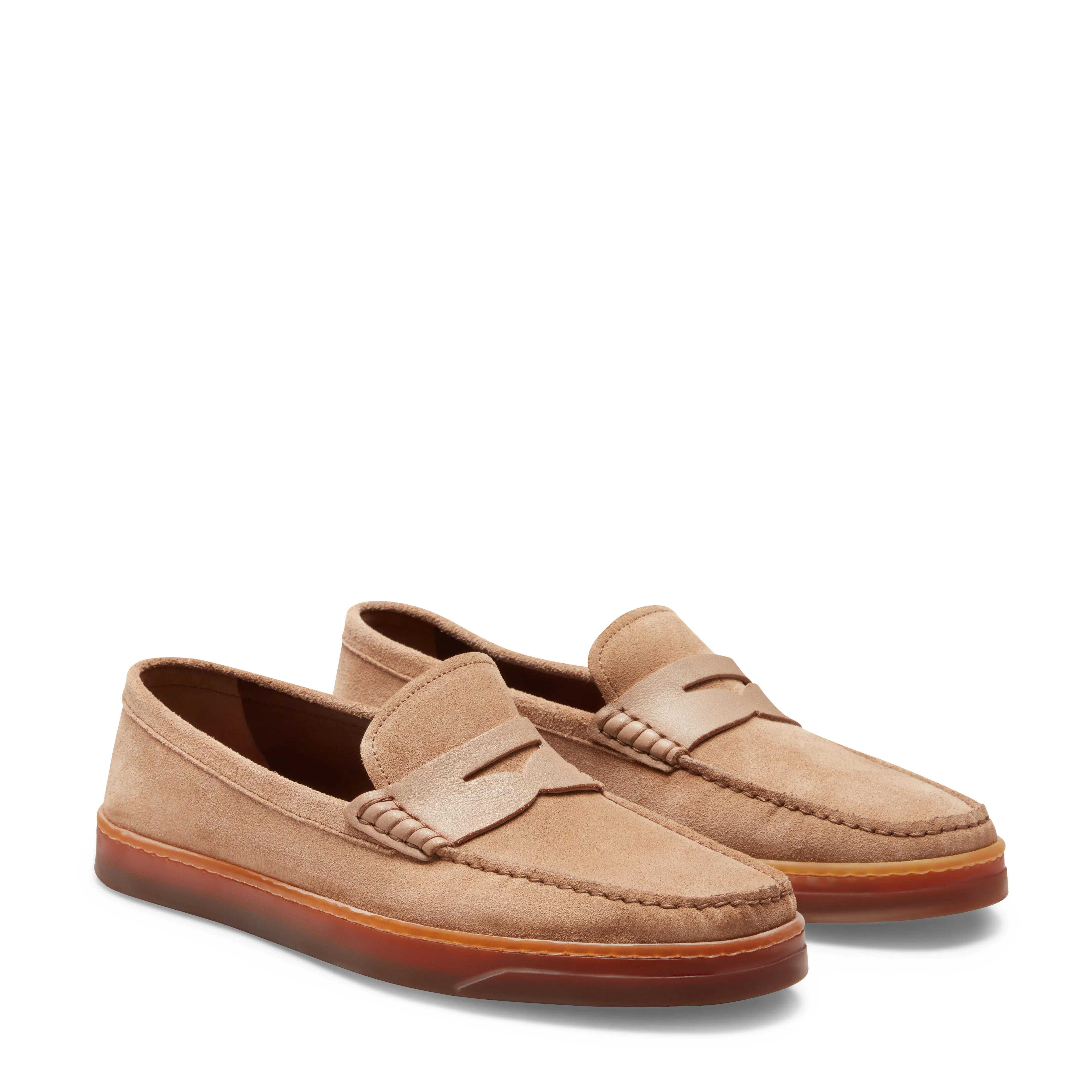 Mocassino tubolare in suede sold by Fratelli Rossetti product image thumbnail 2