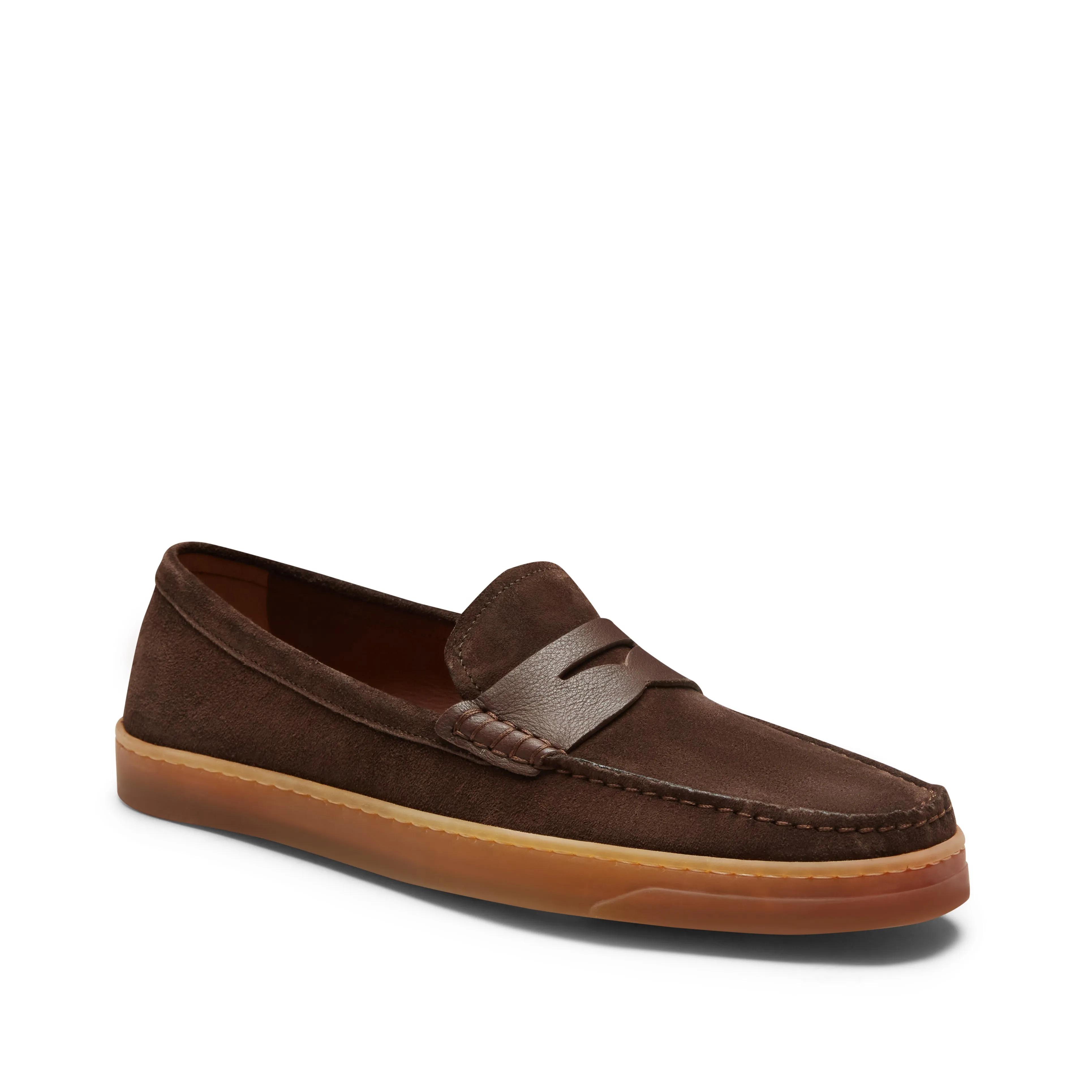 Mocassino tubolare in suede sold by Fratelli Rossetti