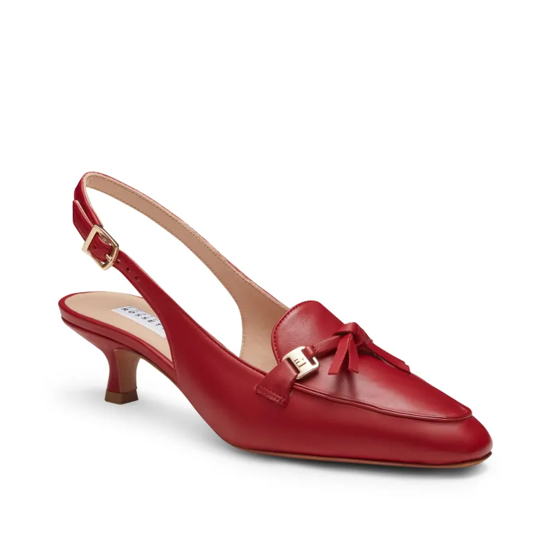 Sandalo sling back in pelle made by Fratelli Rossetti