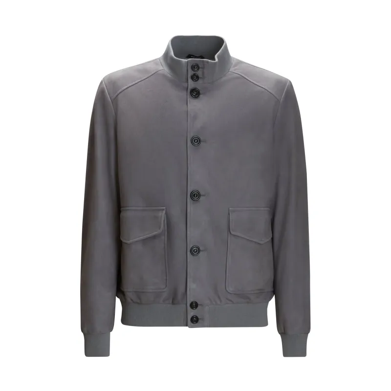 Giubbino in suede da uomo made by Fratelli Rossetti