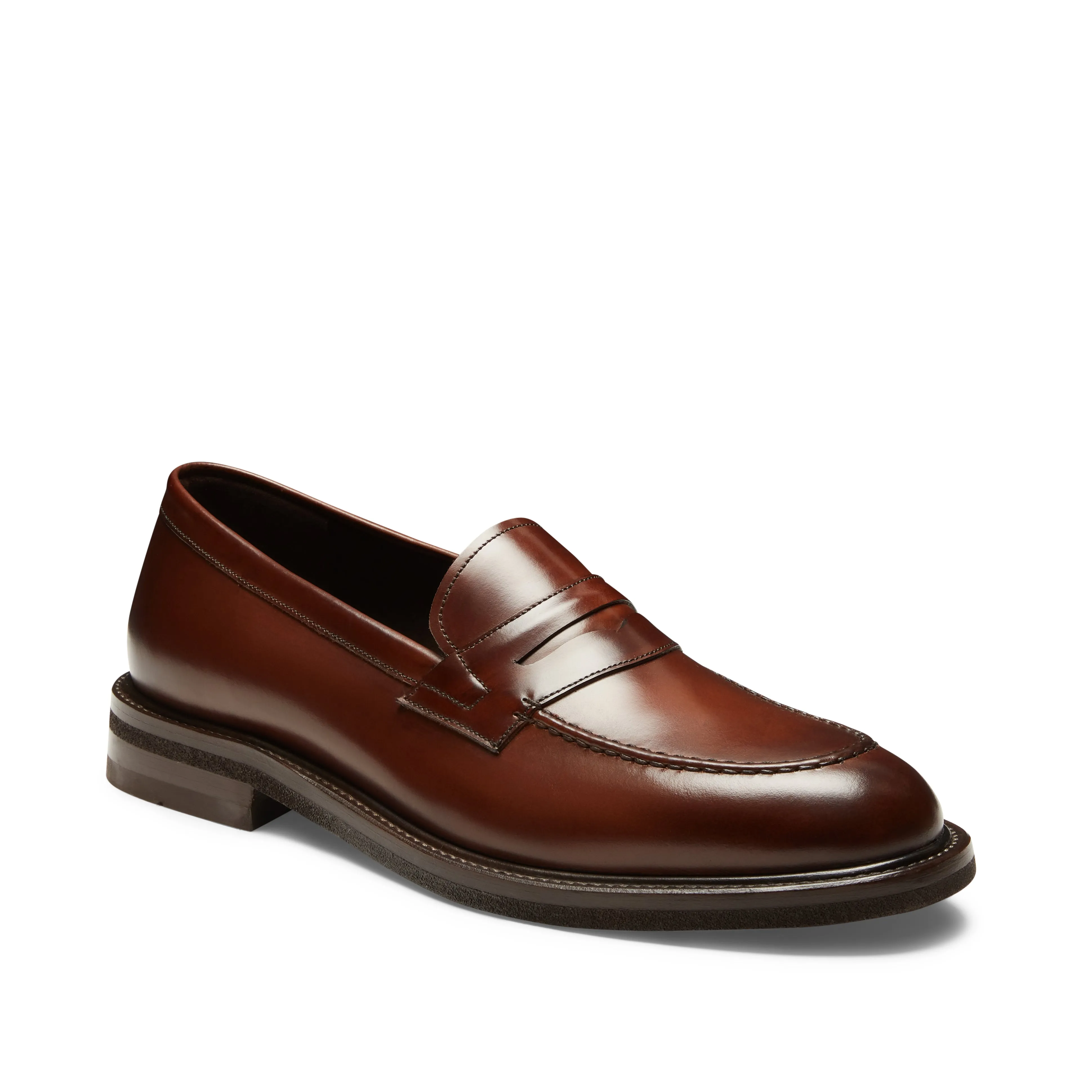 Mocassino in pelle da uomo marrone sold by Fratelli Rossetti