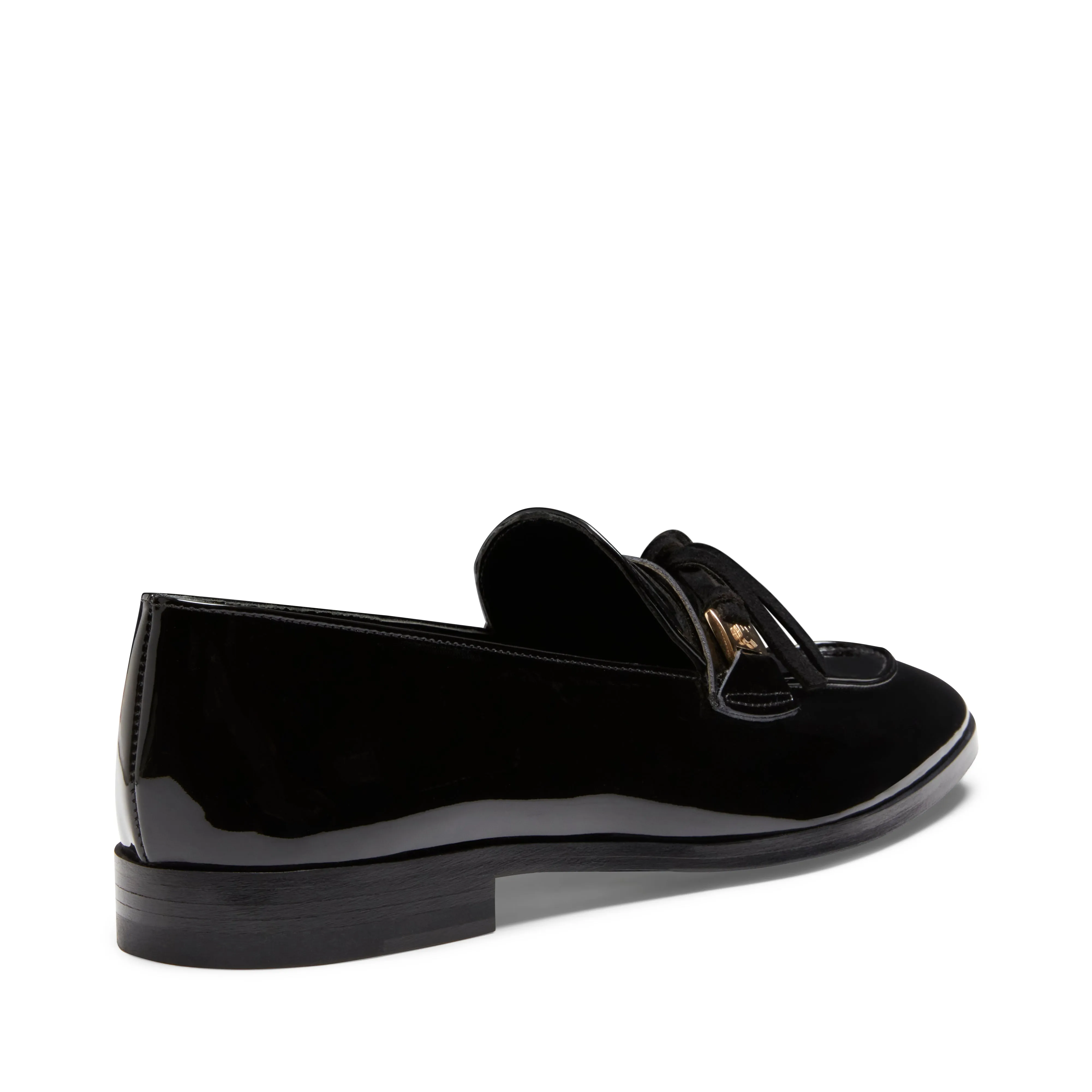 Mocassino da donna in pelle nera verniciata sold by Fratelli Rossetti product image thumbnail 3