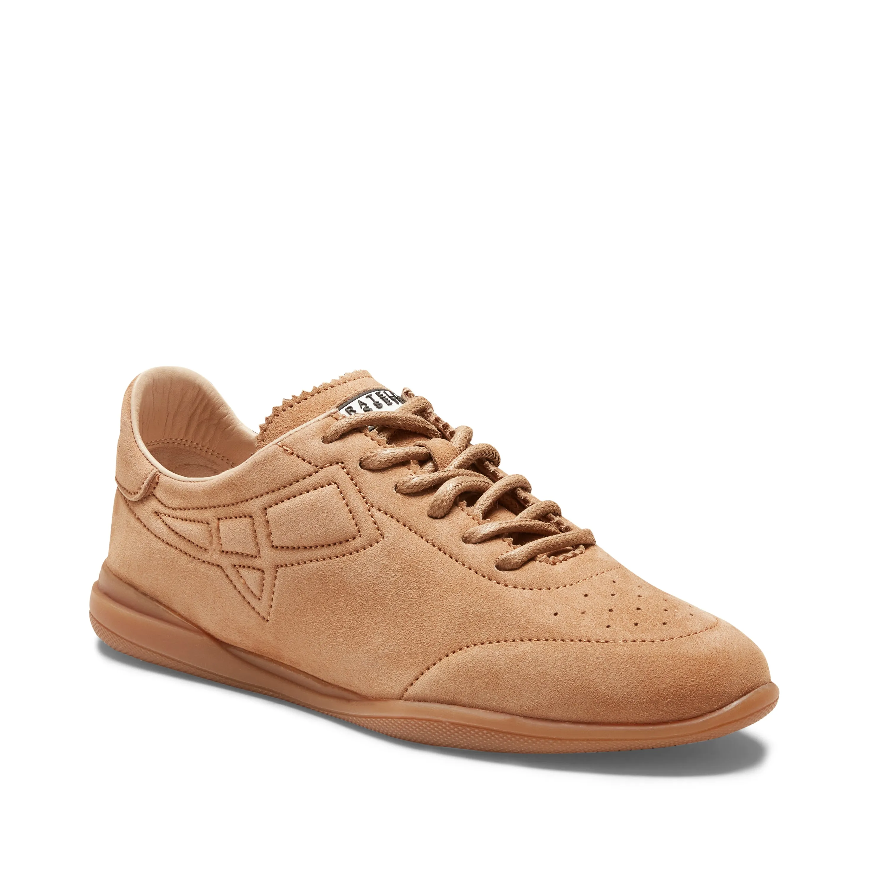 Sneaker Kyoto in suede da donna beige sold by Fratelli Rossetti