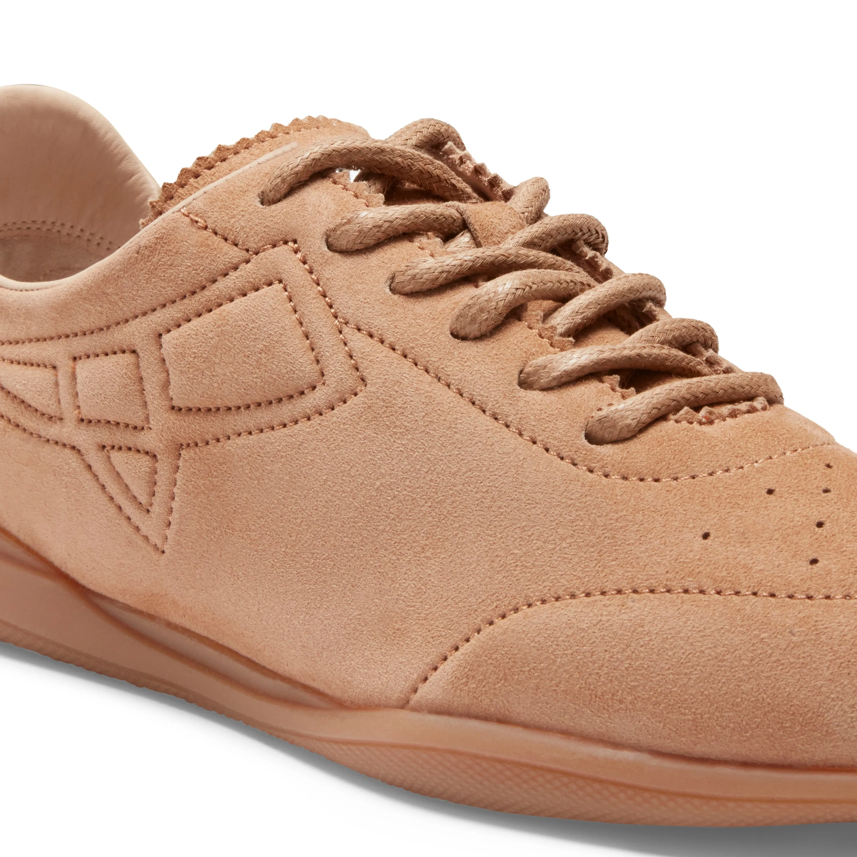 Sneaker Kyoto in suede da donna beige sold by Fratelli Rossetti product image thumbnail 5
