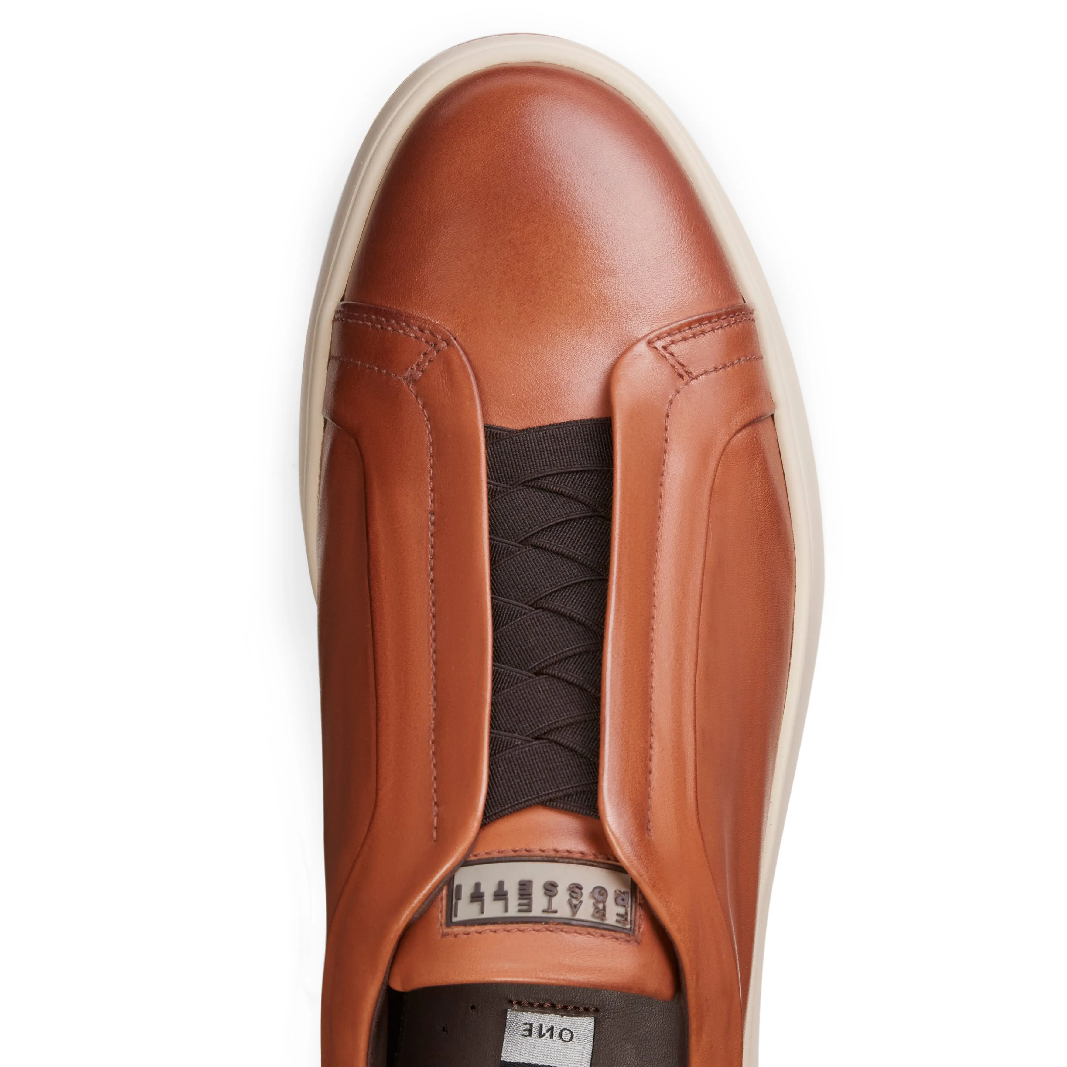 Sneaker in pelle liscia cuoio da uomo sold by Fratelli Rossetti product image thumbnail 4