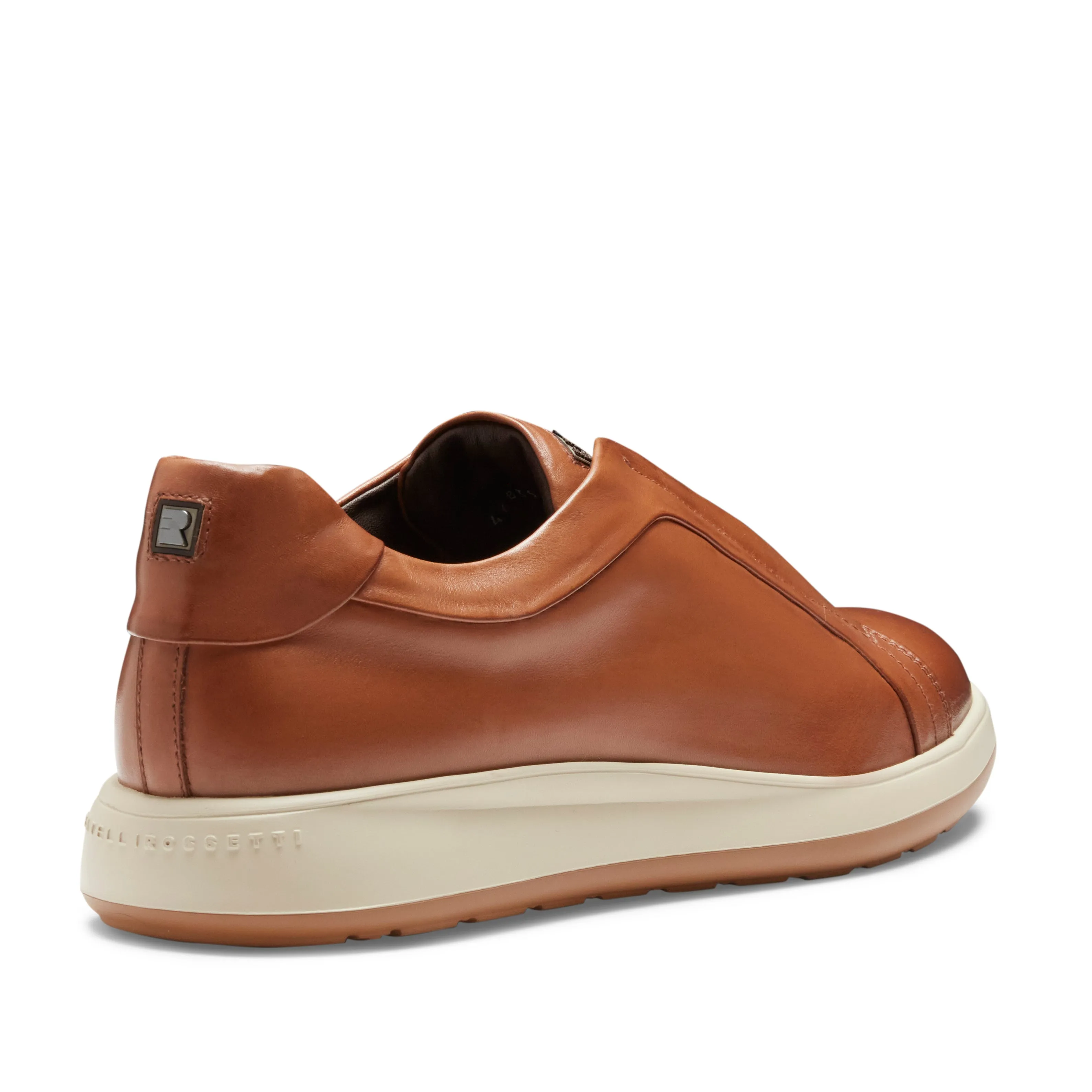 Sneaker in pelle liscia cuoio da uomo sold by Fratelli Rossetti product image thumbnail 3