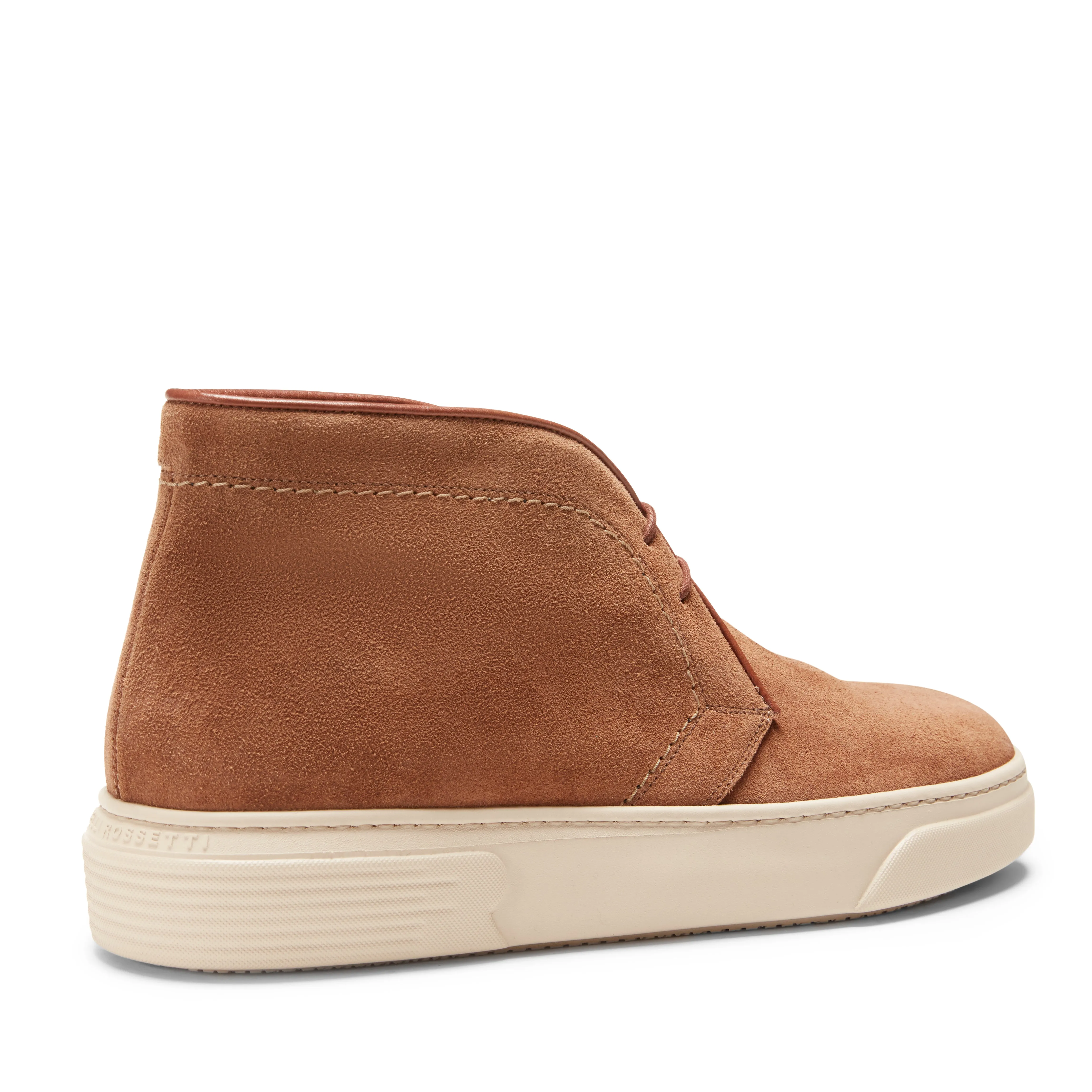 Desert boot in suede da uomo color castoro sold by Fratelli Rossetti product image thumbnail 3