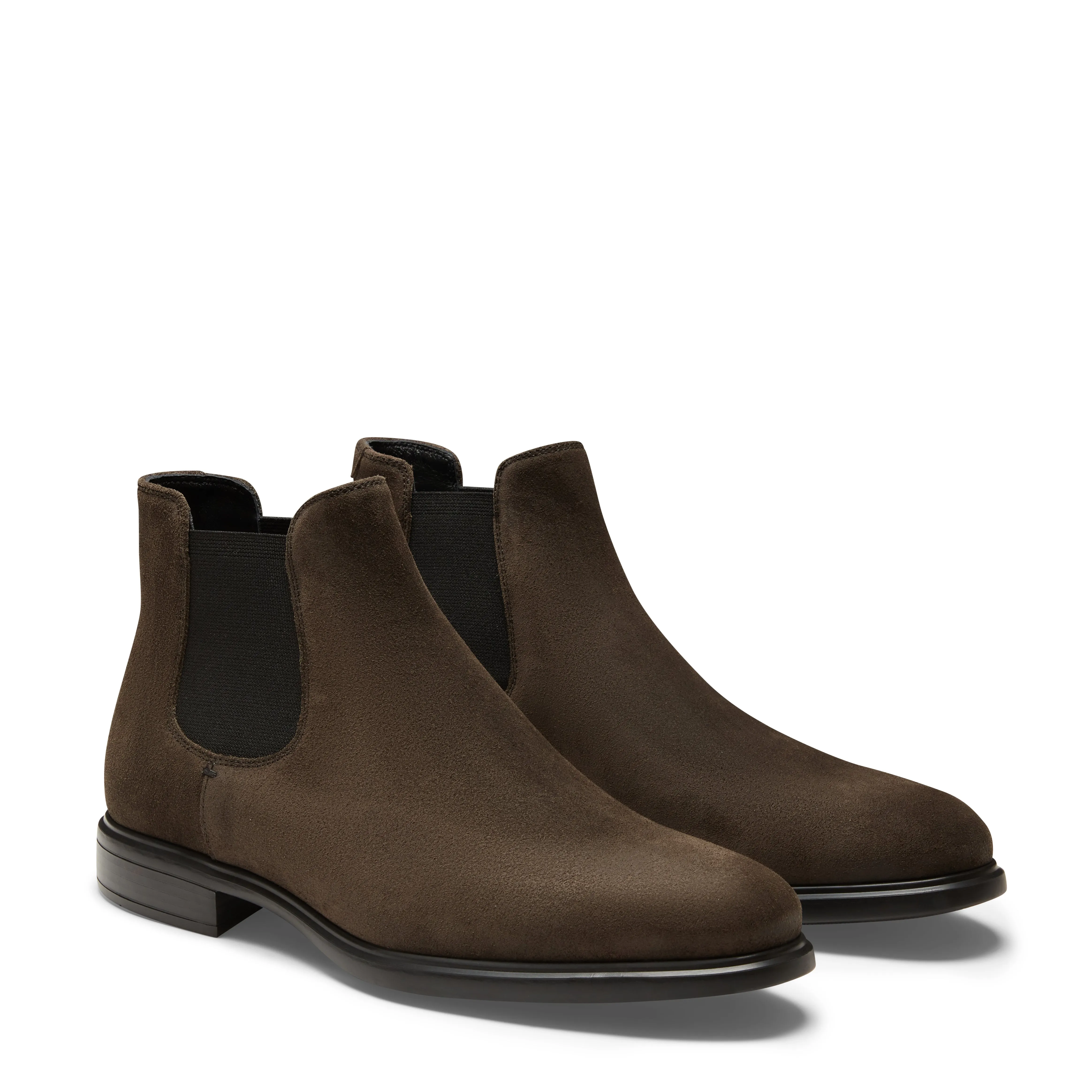 Chelsea boot Richard in suede da uomo antracite sold by Fratelli Rossetti product image thumbnail 2