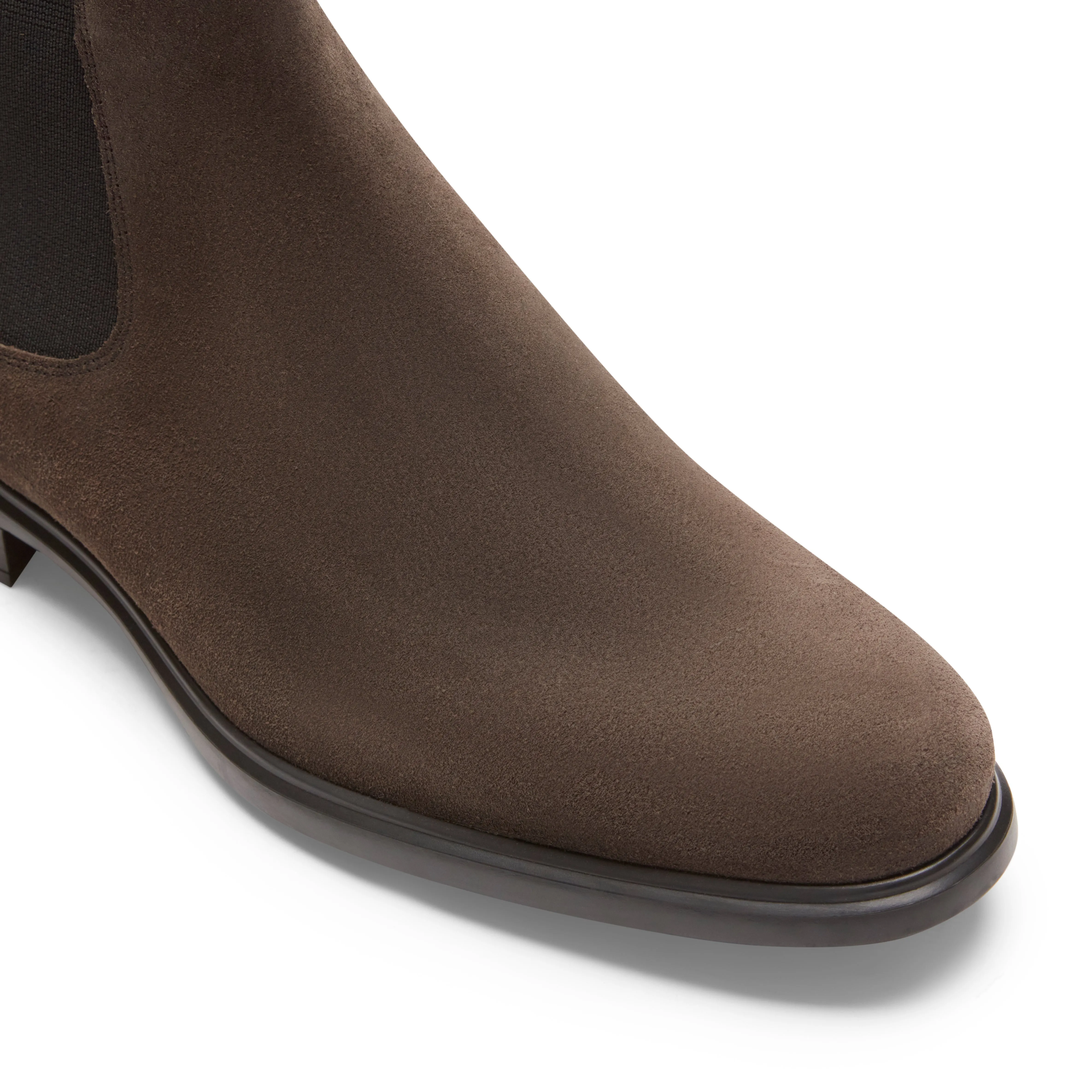 Chelsea boot Richard in suede da uomo antracite sold by Fratelli Rossetti product image thumbnail 4