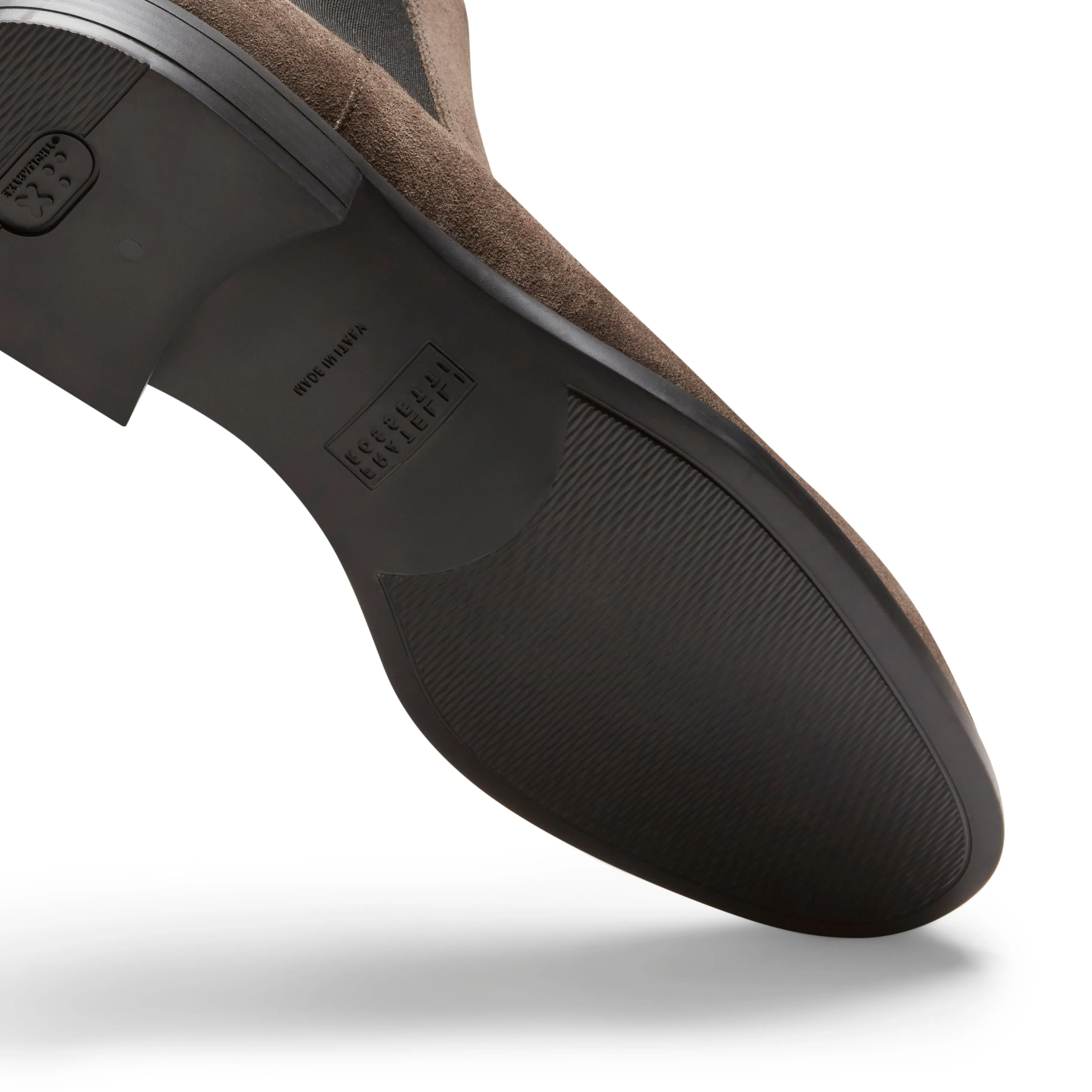 Chelsea boot Richard in suede da uomo antracite sold by Fratelli Rossetti product image thumbnail 5