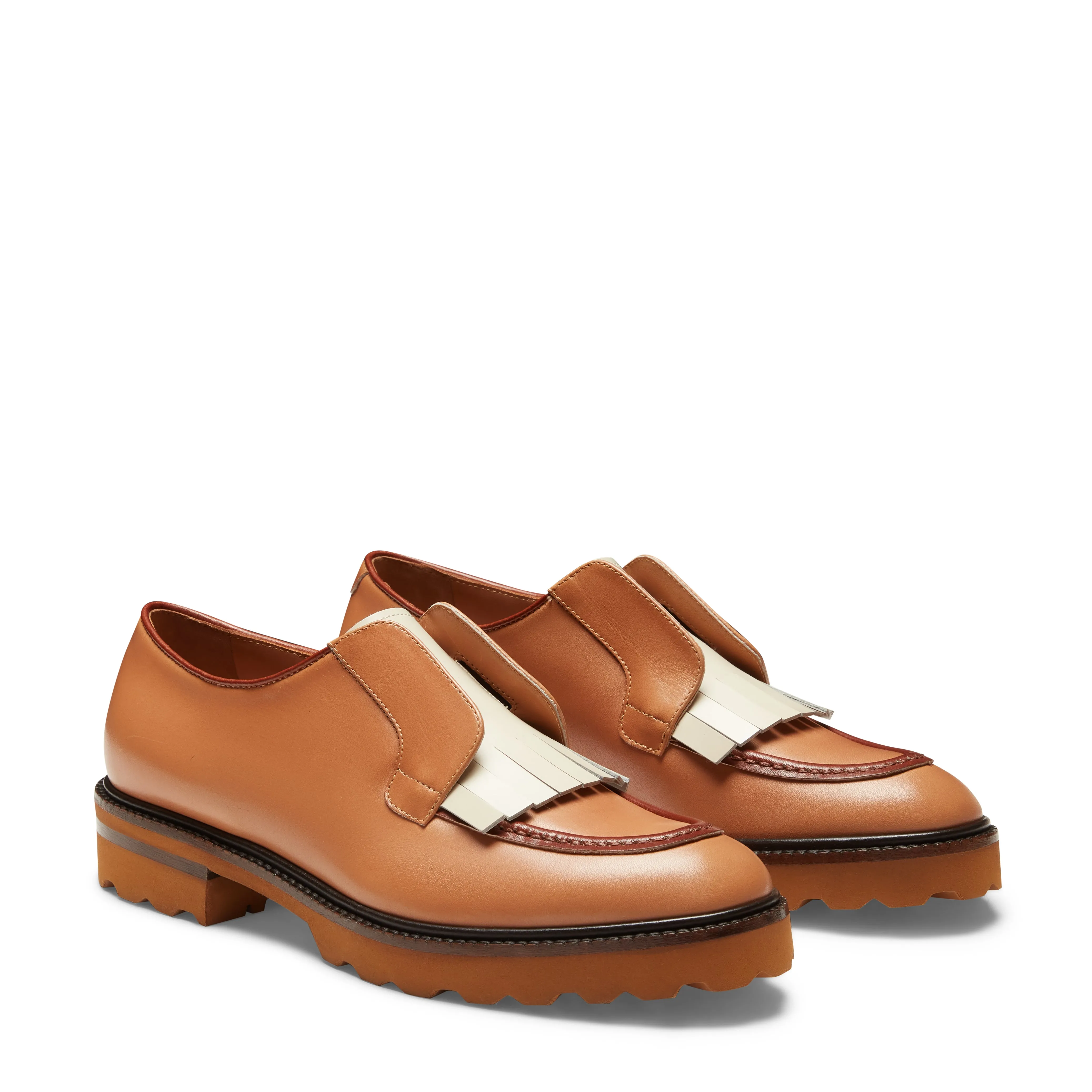 Derby Brera da donna avorio e mandorla sold by Fratelli Rossetti product image thumbnail 2