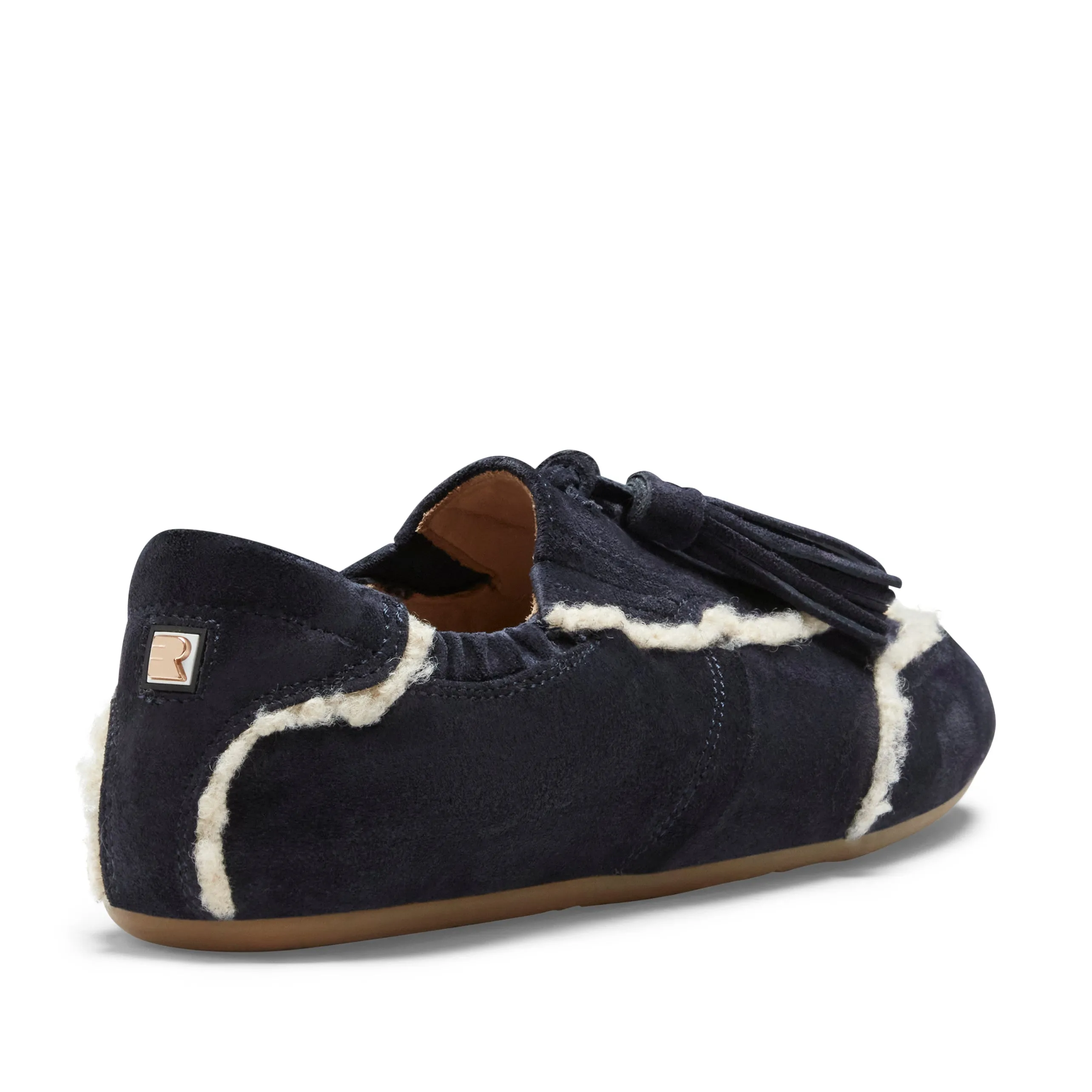 Sneaker Grace in suede da donna color navy sold by Fratelli Rossetti product image thumbnail 3