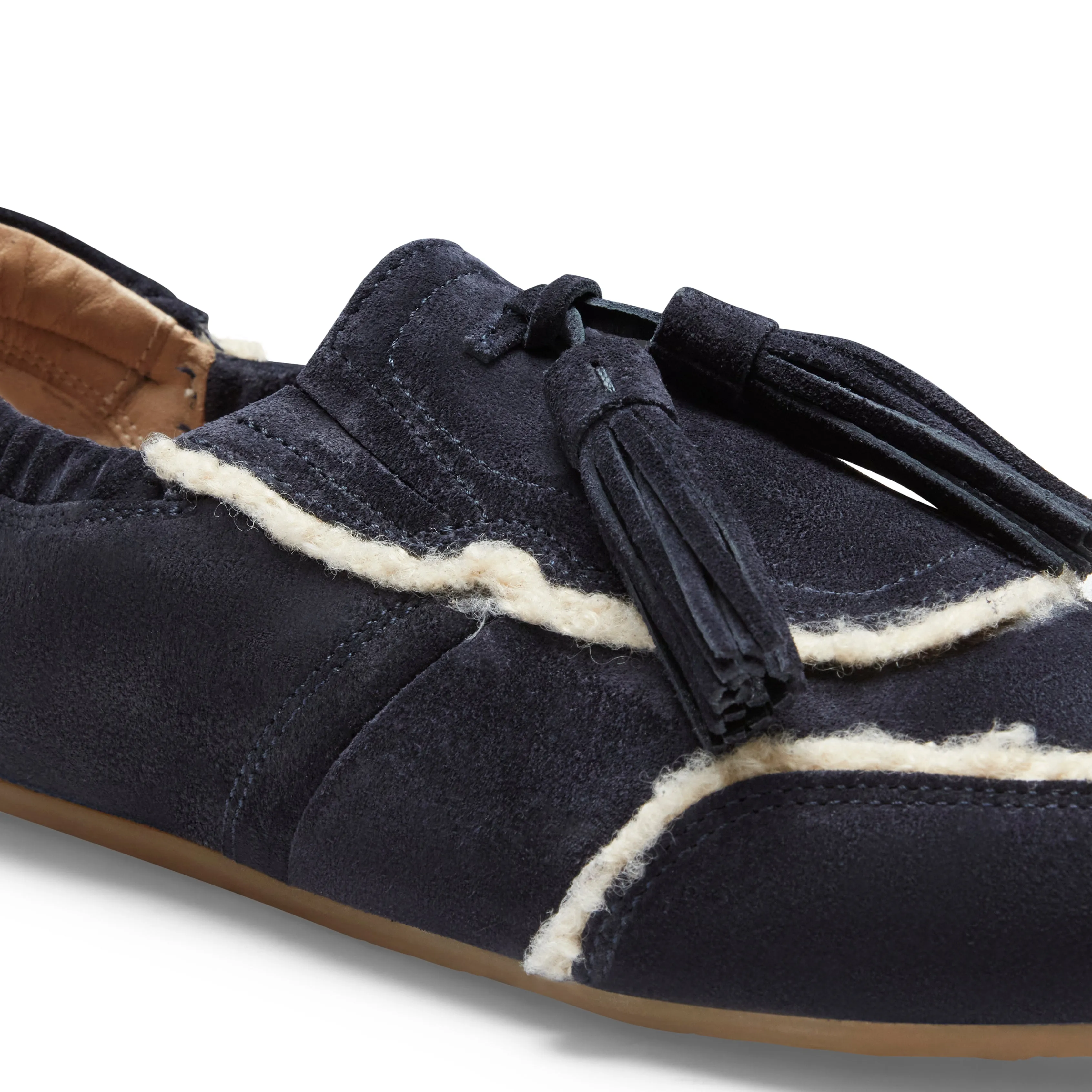 Sneaker Grace in suede da donna color navy sold by Fratelli Rossetti product image thumbnail 5