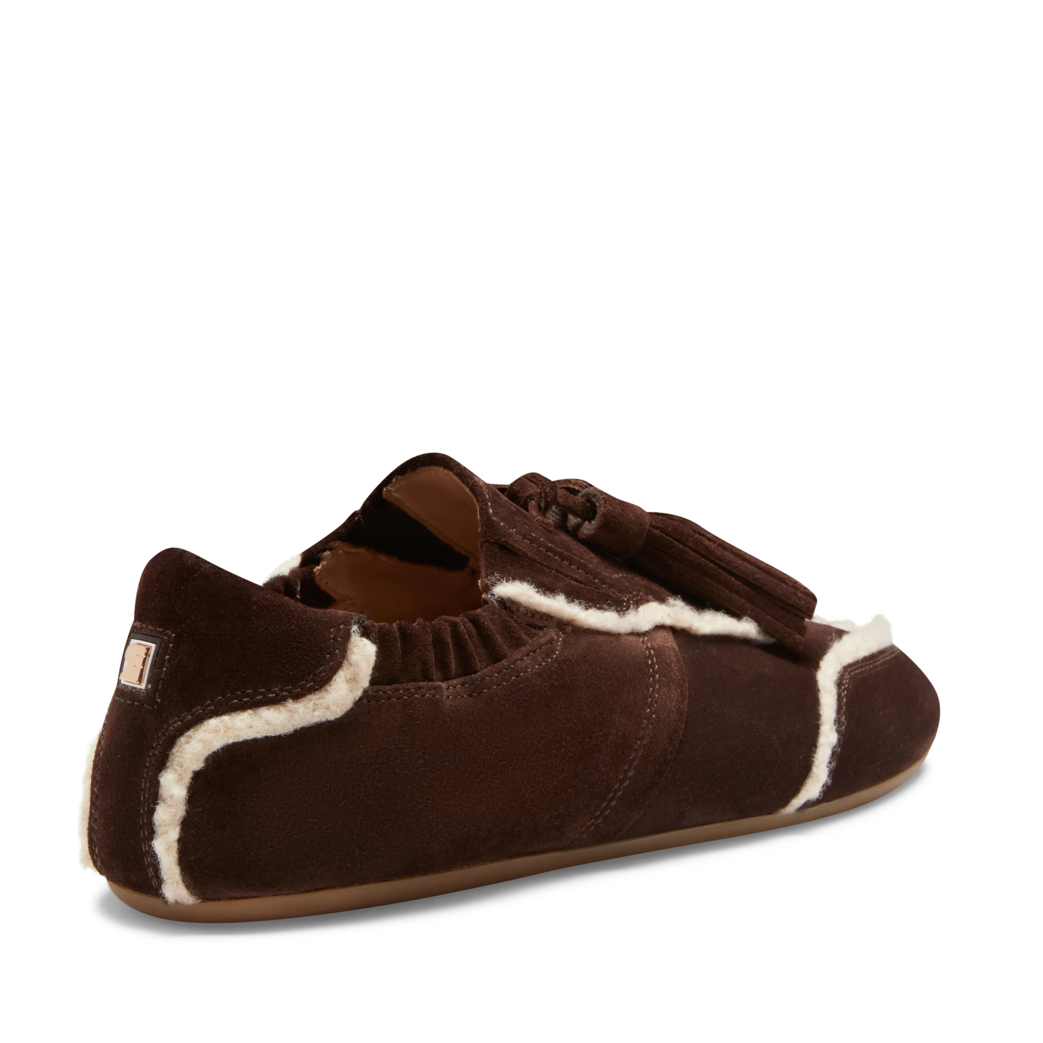 Sneaker Grace in suede da donna color cacao sold by Fratelli Rossetti product image thumbnail 3