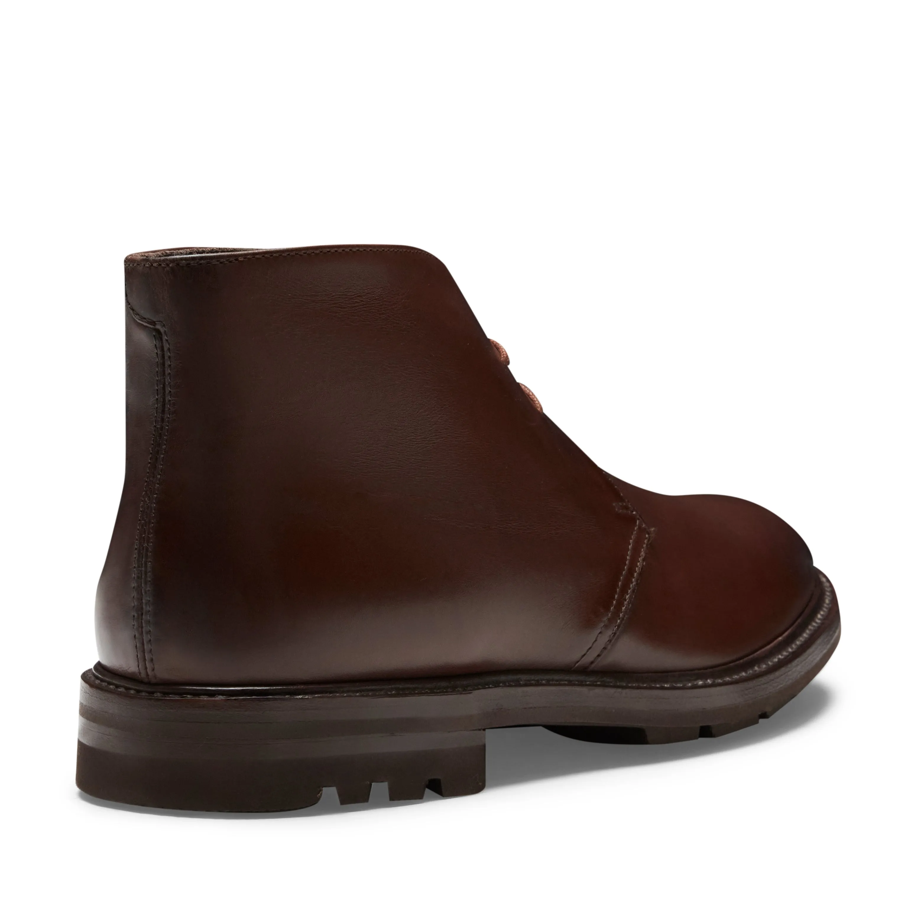 Desert boot in pelle da uomo color mandorla sold by Fratelli Rossetti product image thumbnail 3
