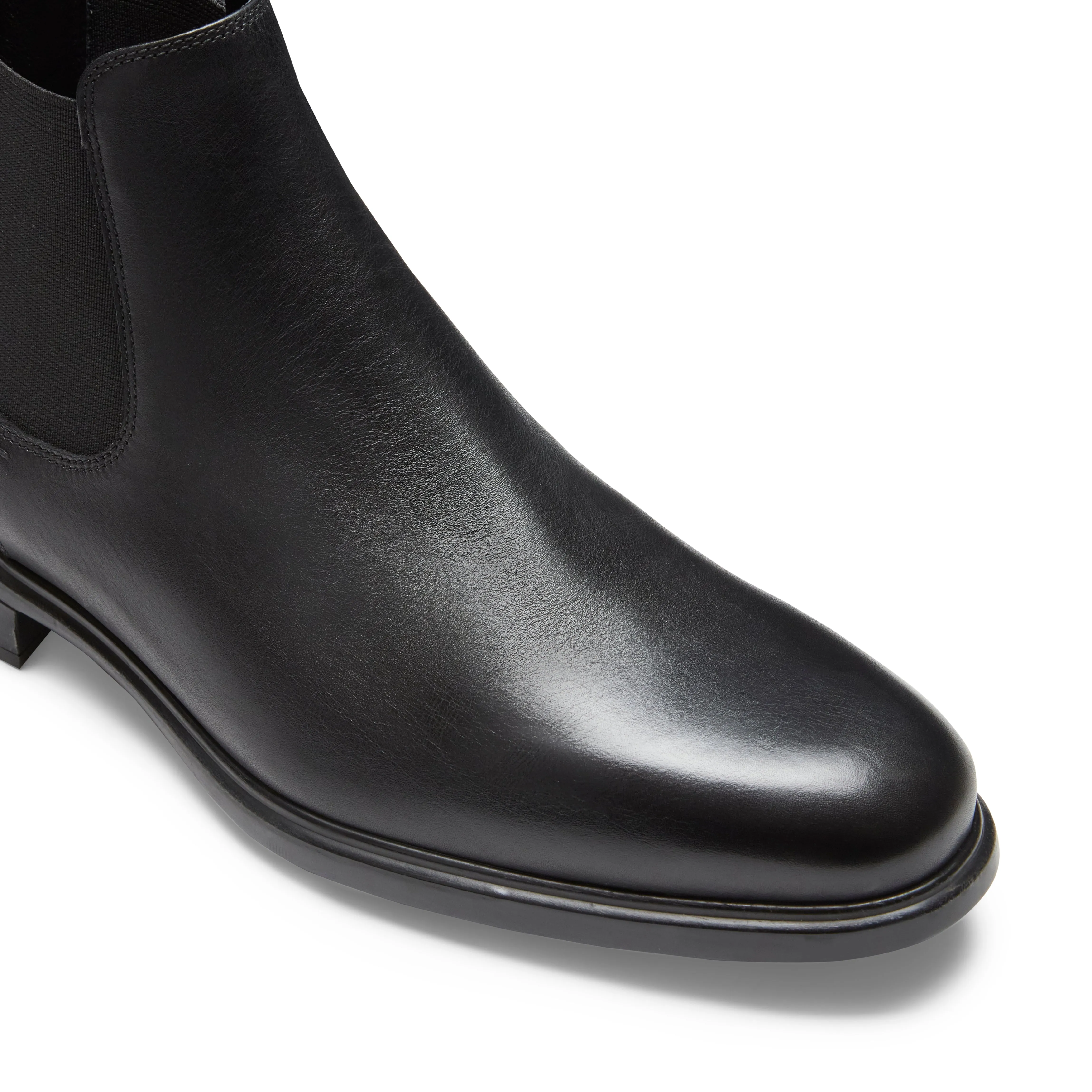 Chelsea boot Richard in pelle da uomo nero sold by Fratelli Rossetti product image thumbnail 4
