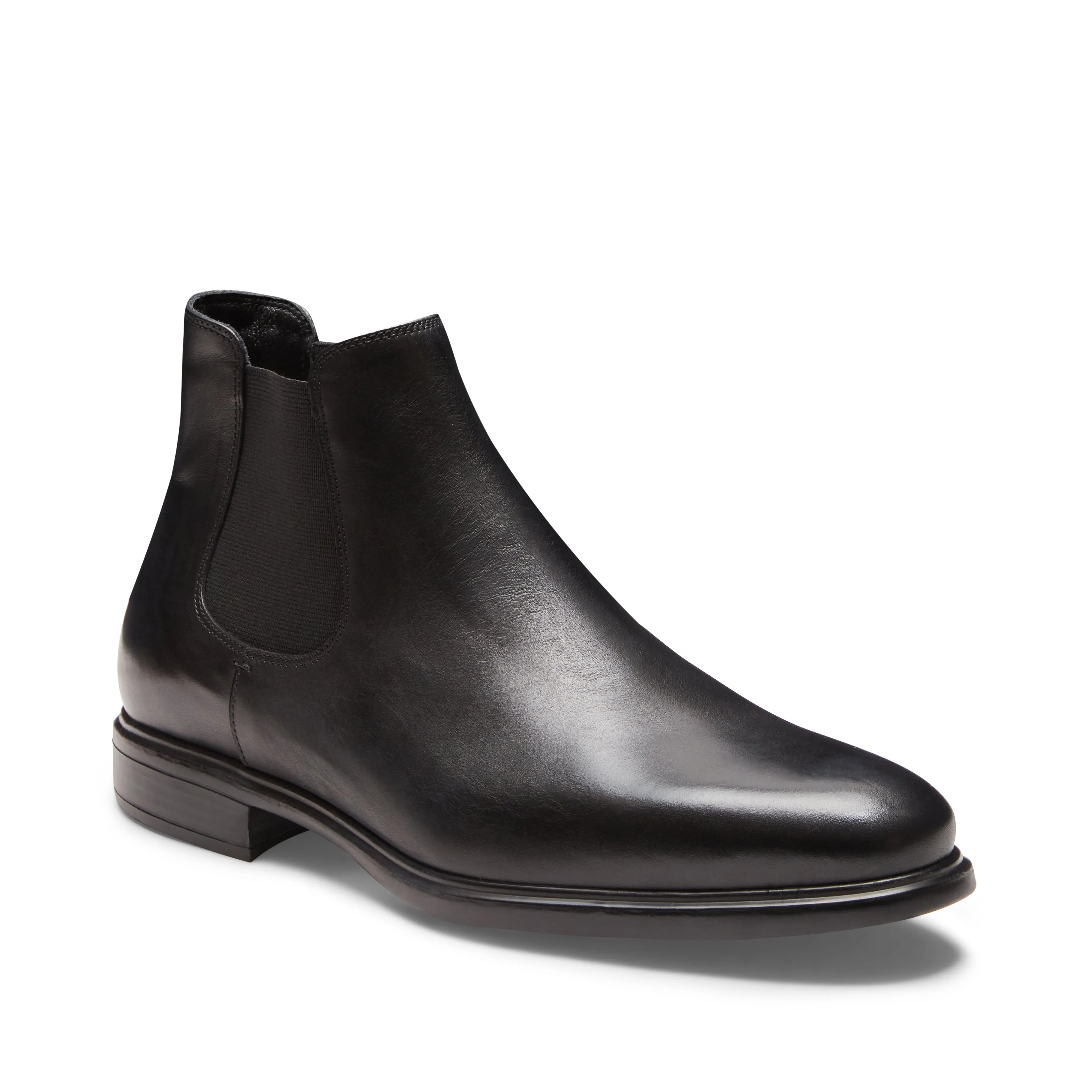 Chelsea boot Richard in pelle da uomo nero sold by Fratelli Rossetti