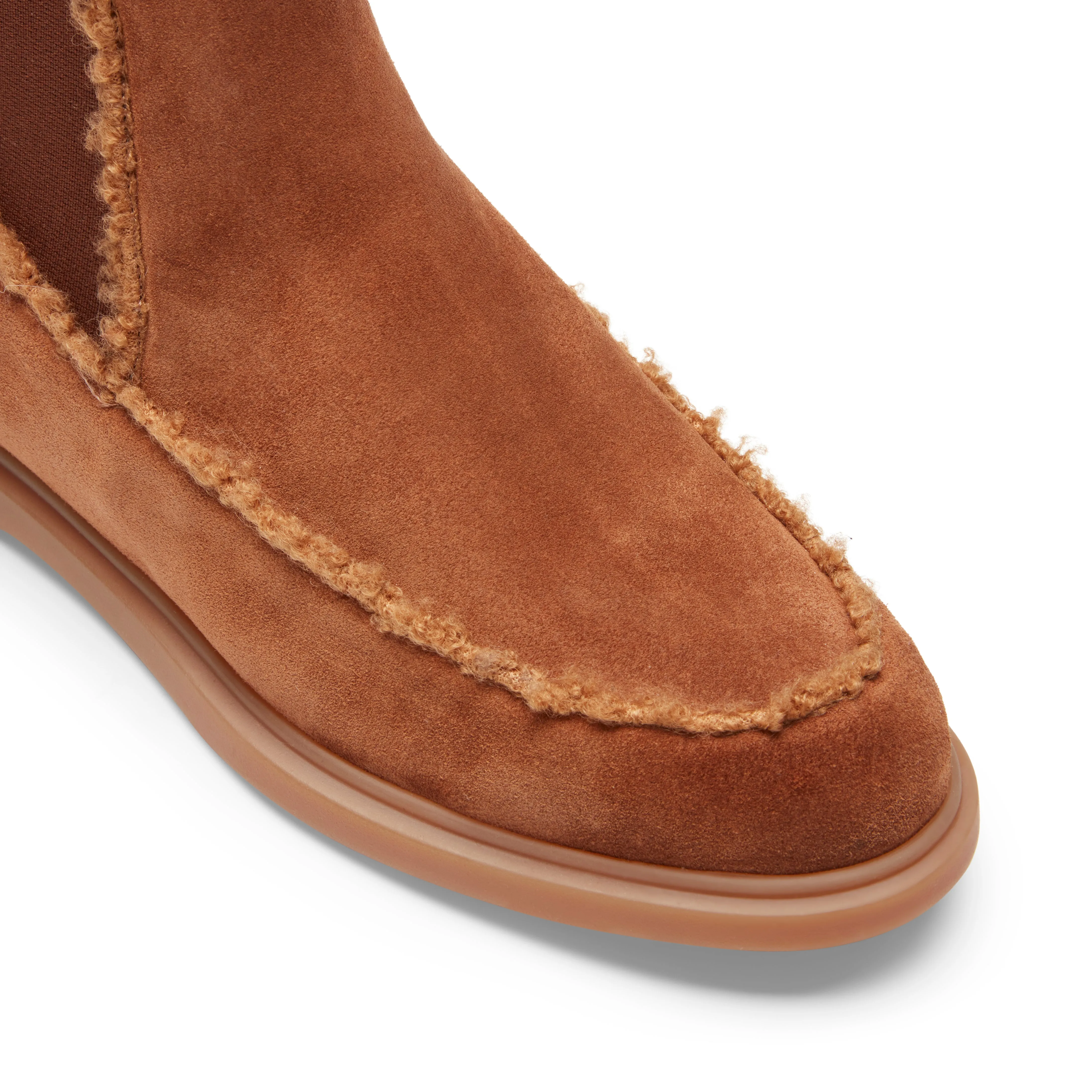 Chelsea boot in suede da donna color bruciato sold by Fratelli Rossetti product image thumbnail 4